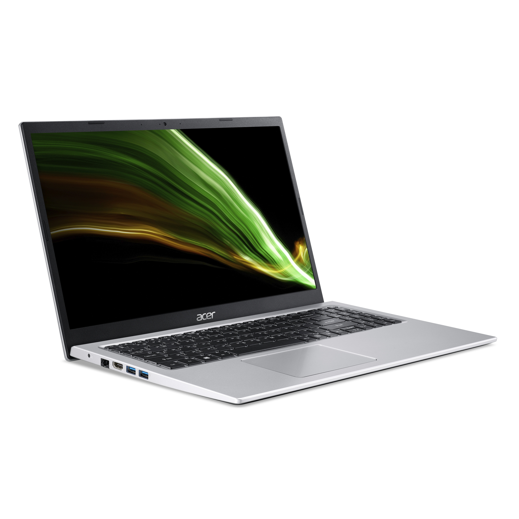 Acer Aspire 3 A315-35-P88H Intel® Pentium® Silver N6000 Ordinateur portable 39,6 cm (15.6 ) Full HD 8 Go DDR4-SDRAM 128 Go SSD Wi-Fi 6 (802.11ax) Windows 11 Home in S mode Argent - Neuf