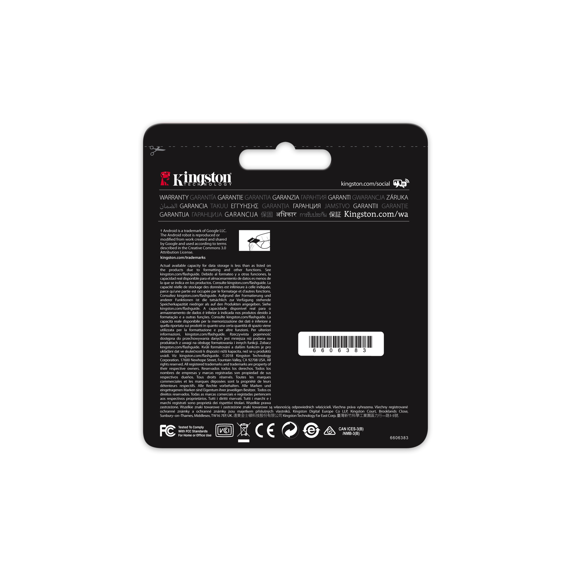 Kingston Technology Canvas React 512 Go MicroSDHC UHS-I Classe 10 - Neuf