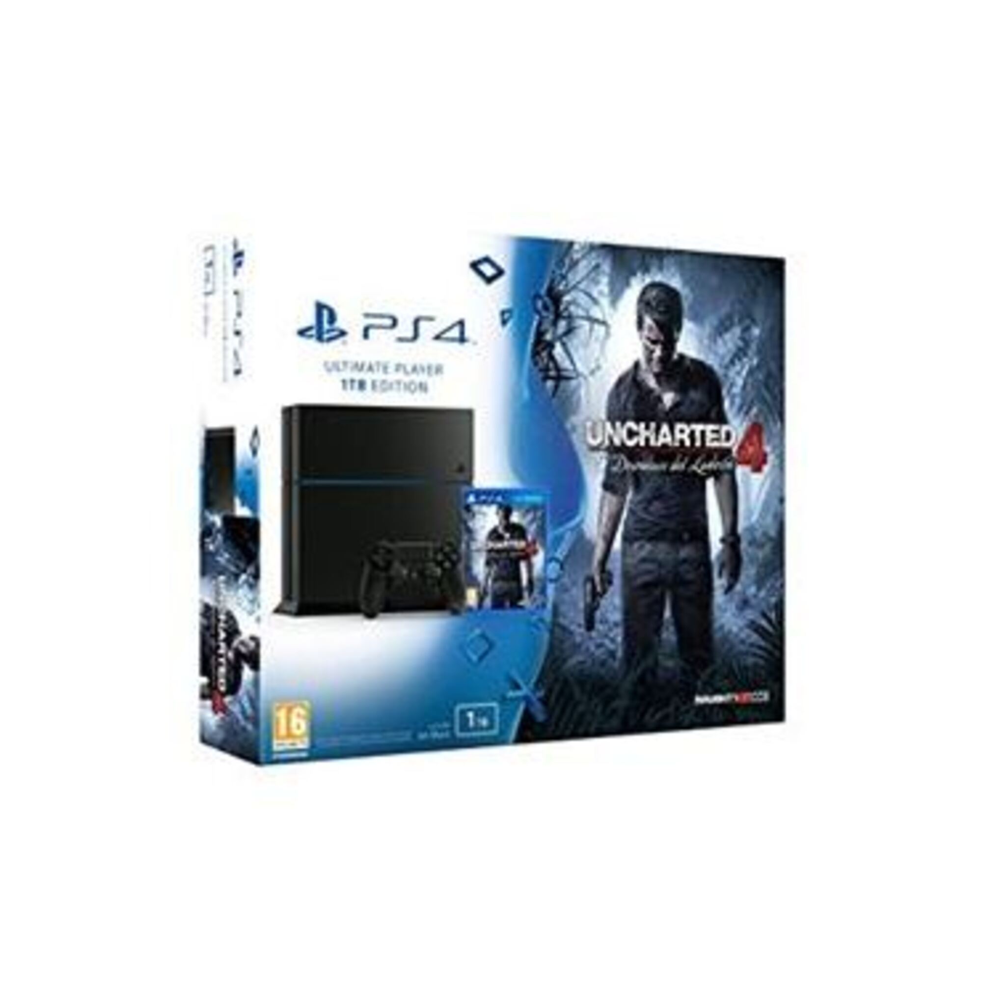 Pack Console PS4 1TB + Uncharted 4 - Très bon état