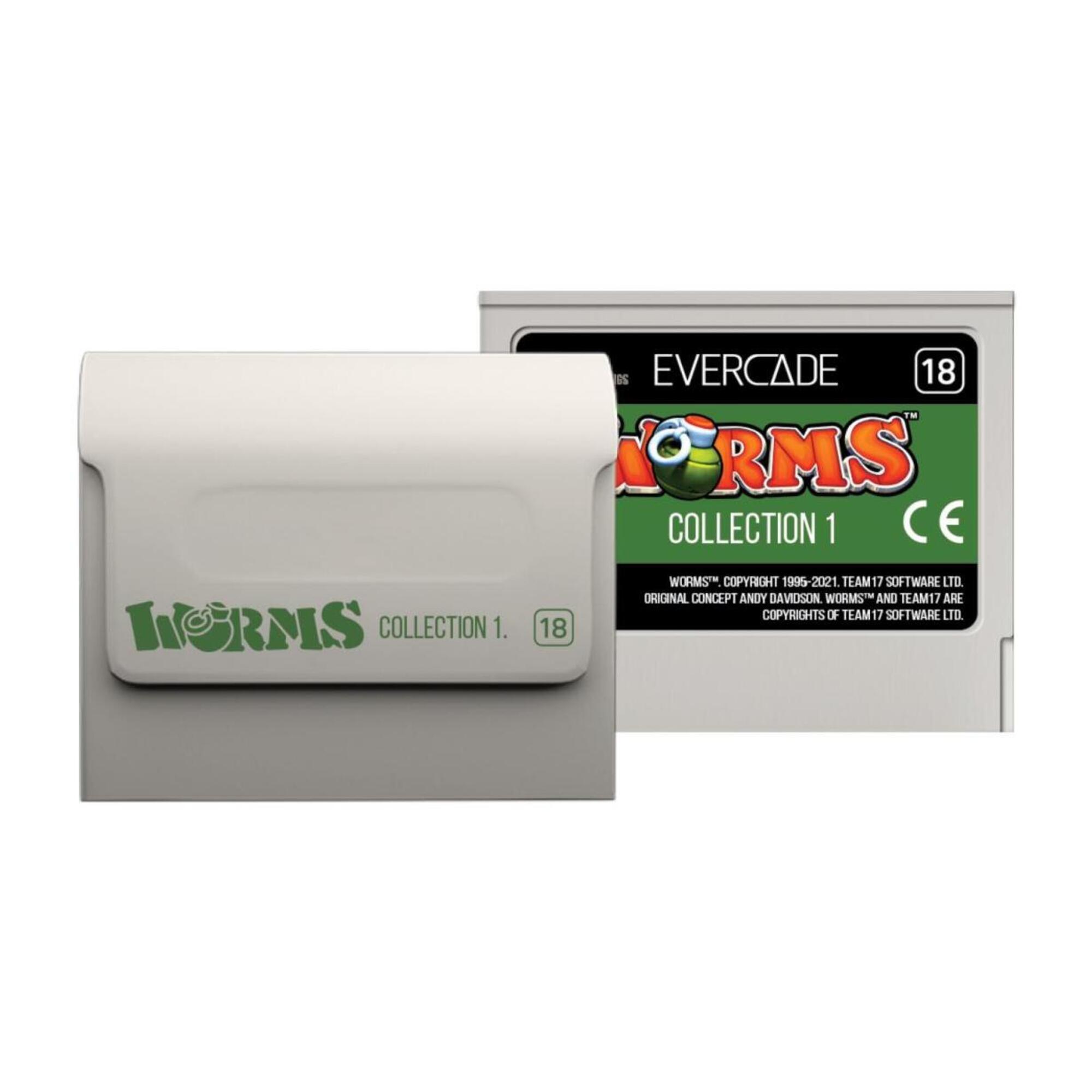 Evercade Game Cartridge Worms Collection 1 Console Retro - vue 4