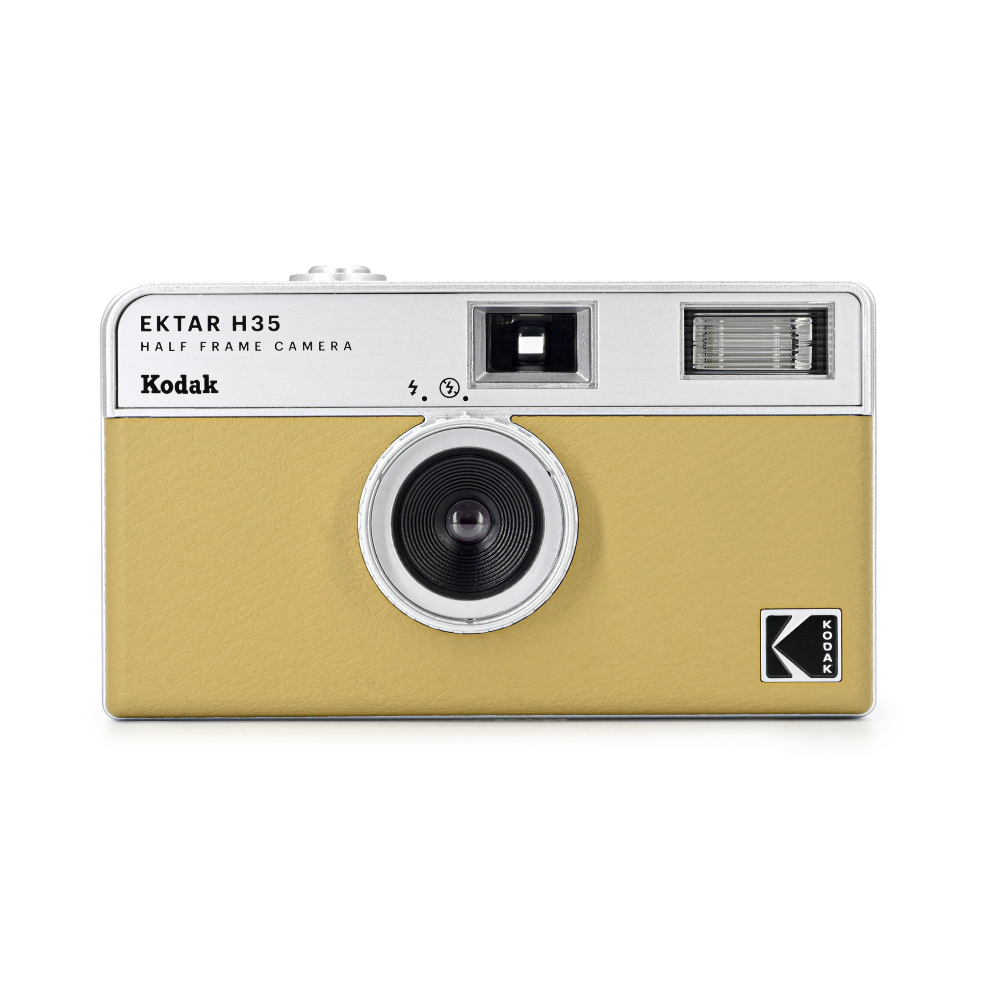 KODAK RK0104 - Appareil Photo H35 , Objectif optique 22mm, Convient aux films ISO 200/400 - Jaune - Excellent état