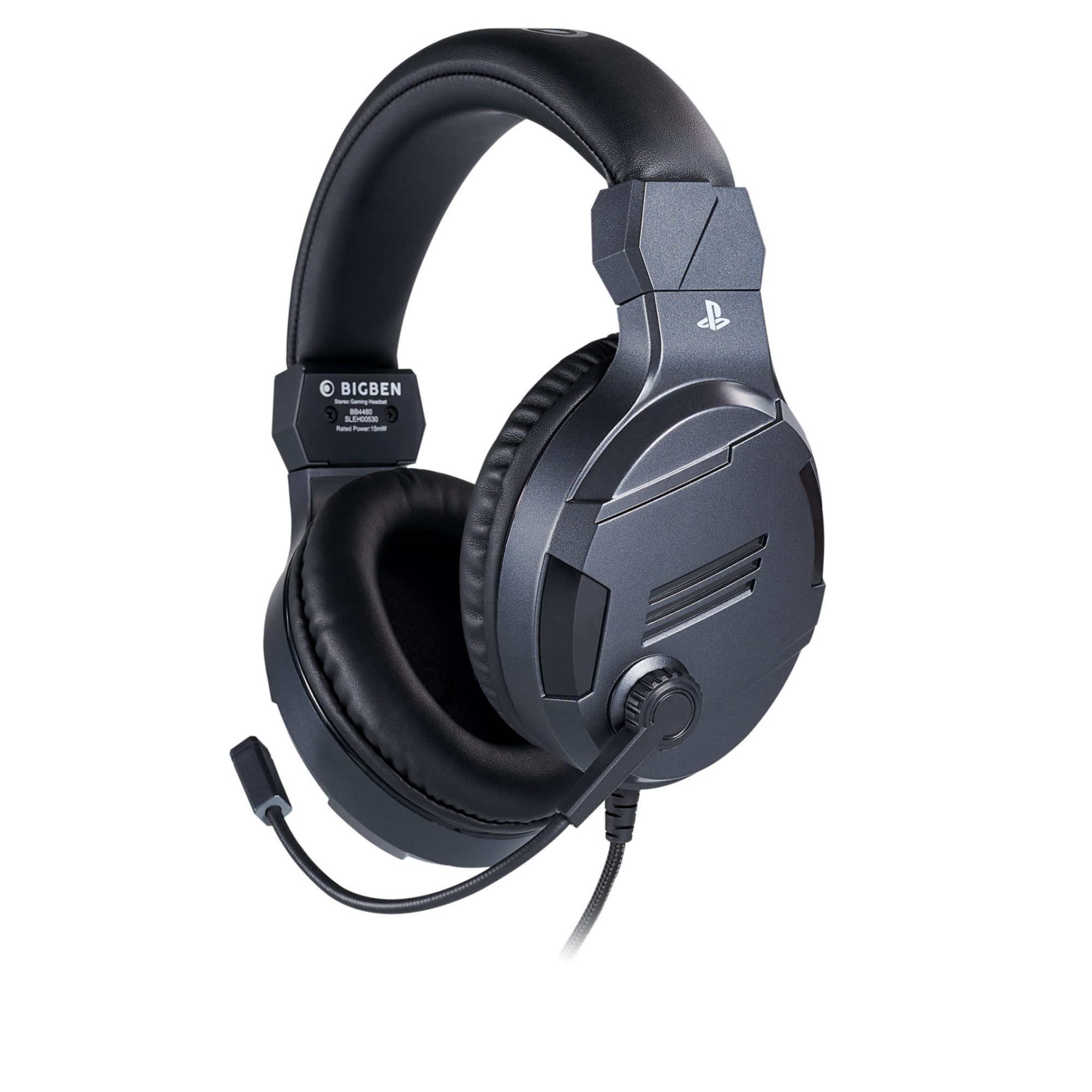 BIG BEN PS4OFHEADSETV3TITAN écouteur/casque Avec fil Arceau Jouer Titane - Neuf