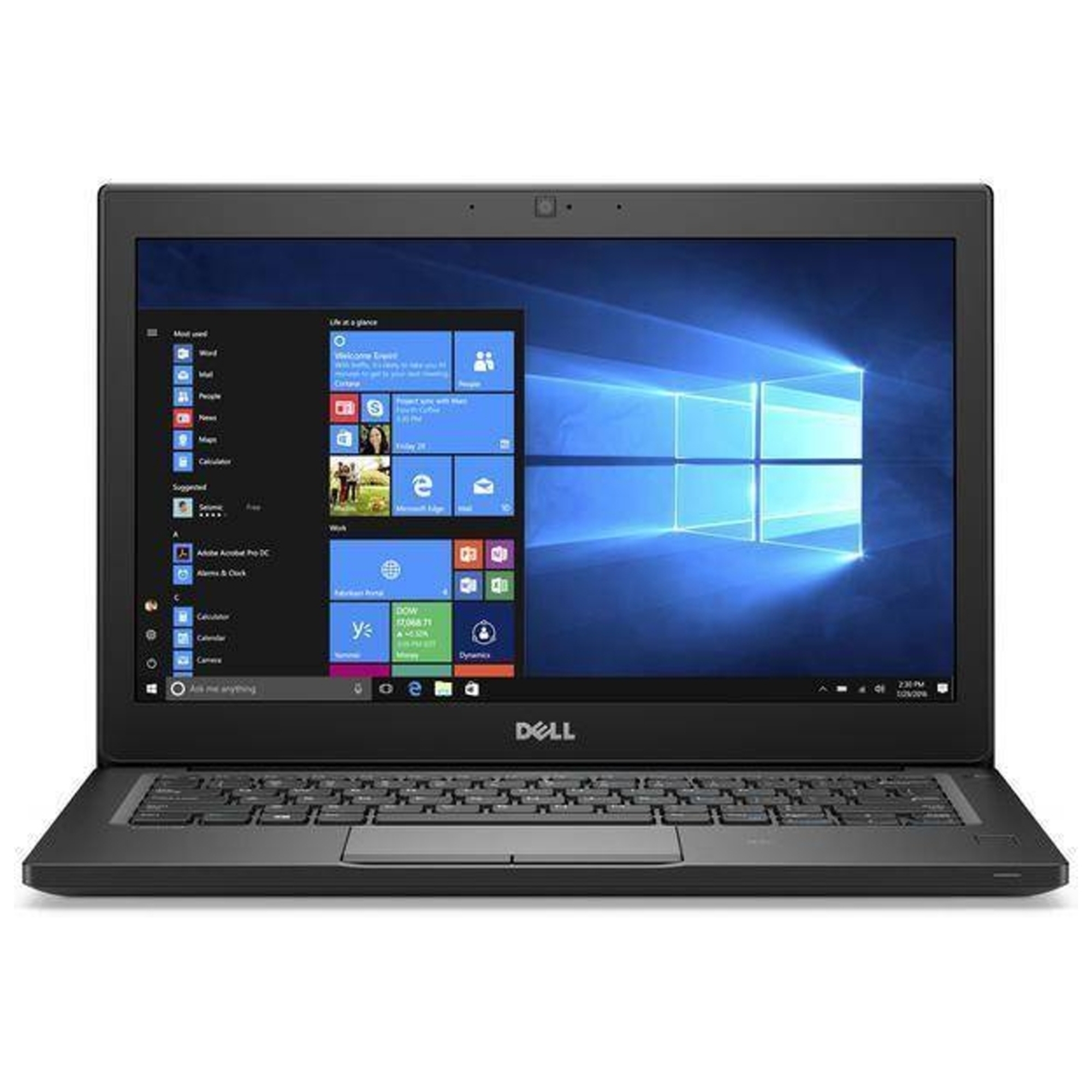Dell Latitude Core i5 (12.5 ) 1.90 Ghz 256 Gb 8 Go Hd Graphics 620, Noir - Azerty - Bon État