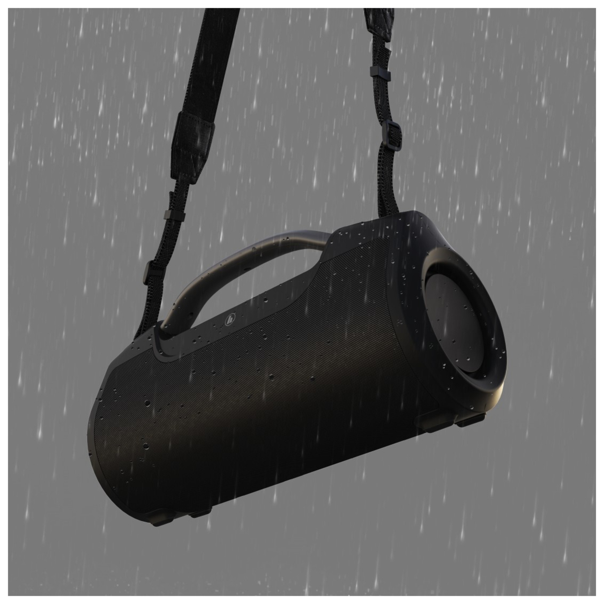 Enceinte Hama SoundBarrel – Portable, Sans Fil, Puissance 60 W, Imperméable - vue 2