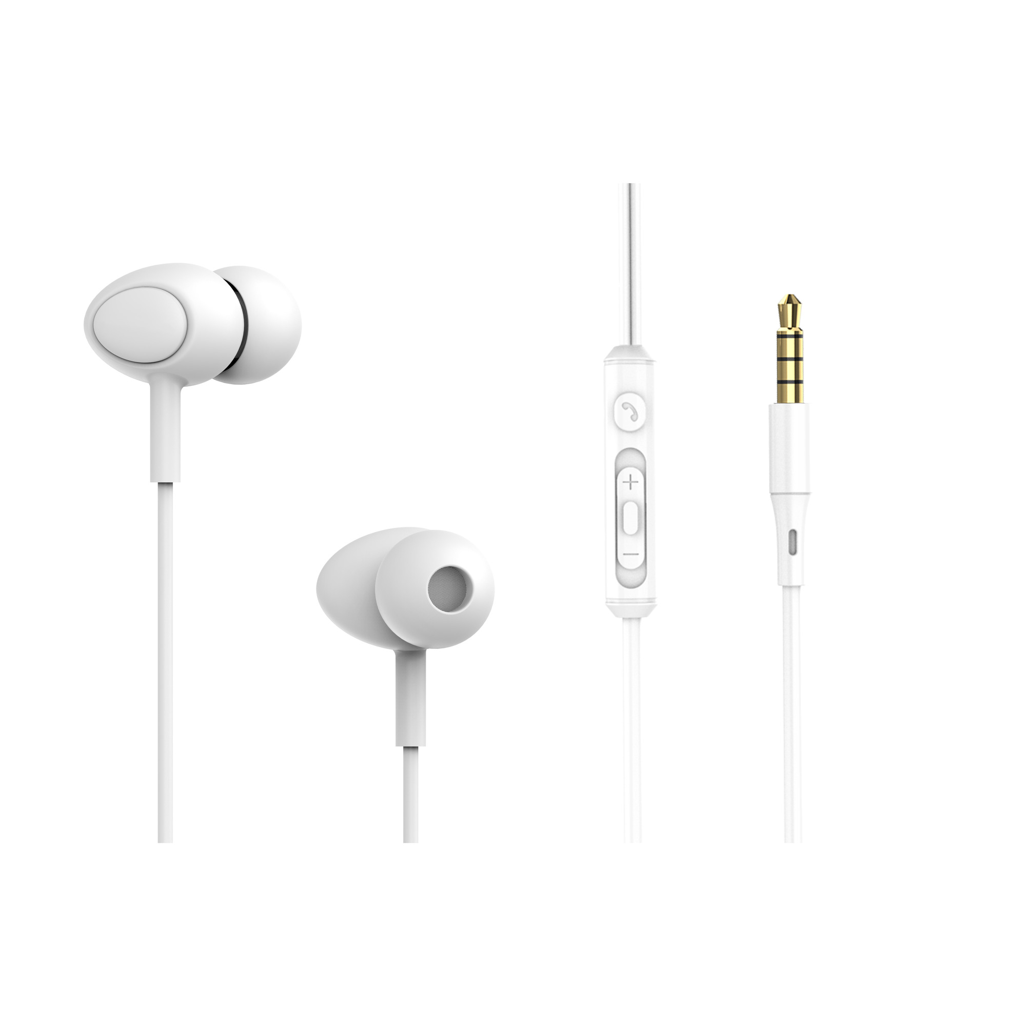 Écouteurs intra auriculaires filaires Tellur Basic Gamma avec microphone Neuf - vue 4