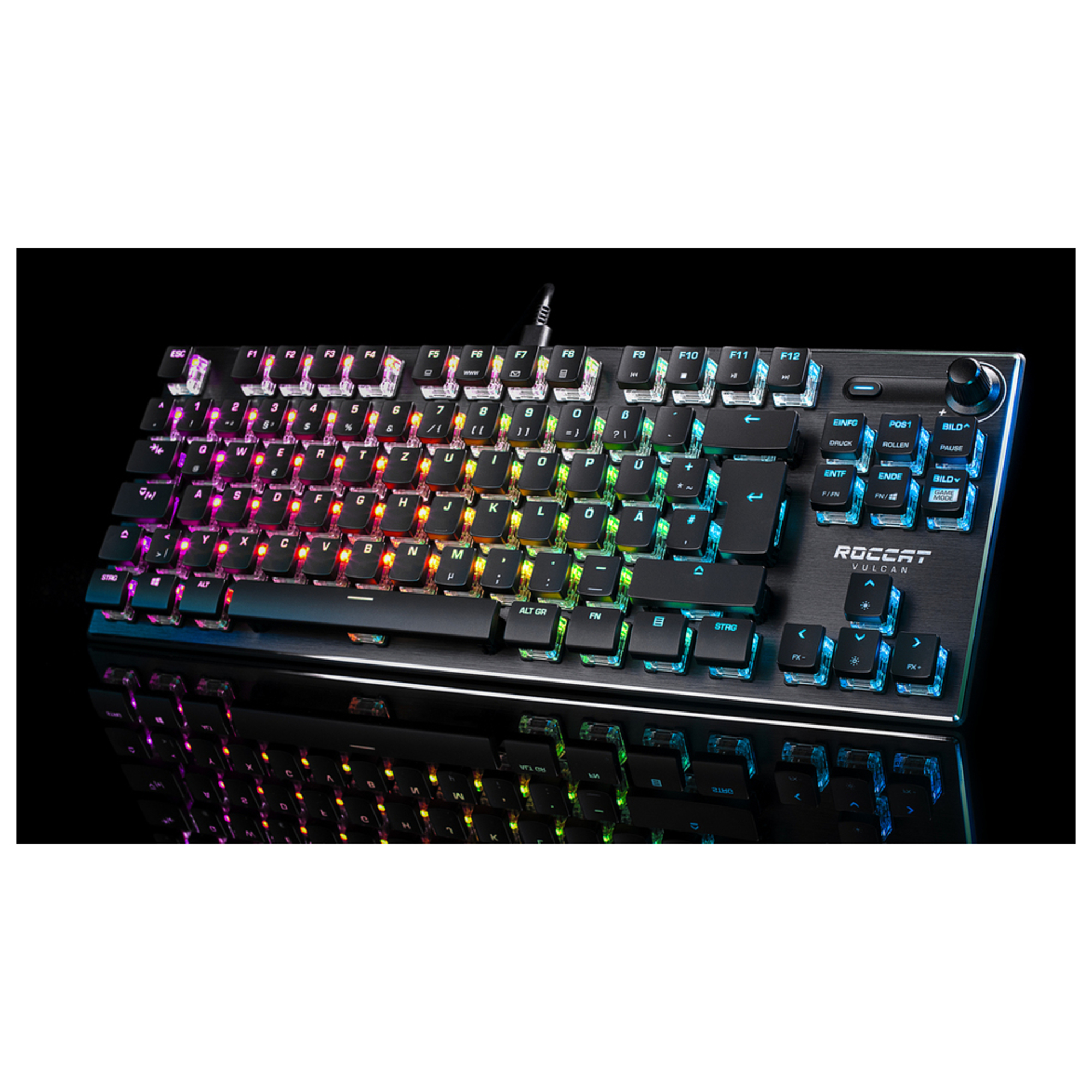 ROCCAT Clavier gamer VULCAN TKL AIMO AZERTY - vue 4