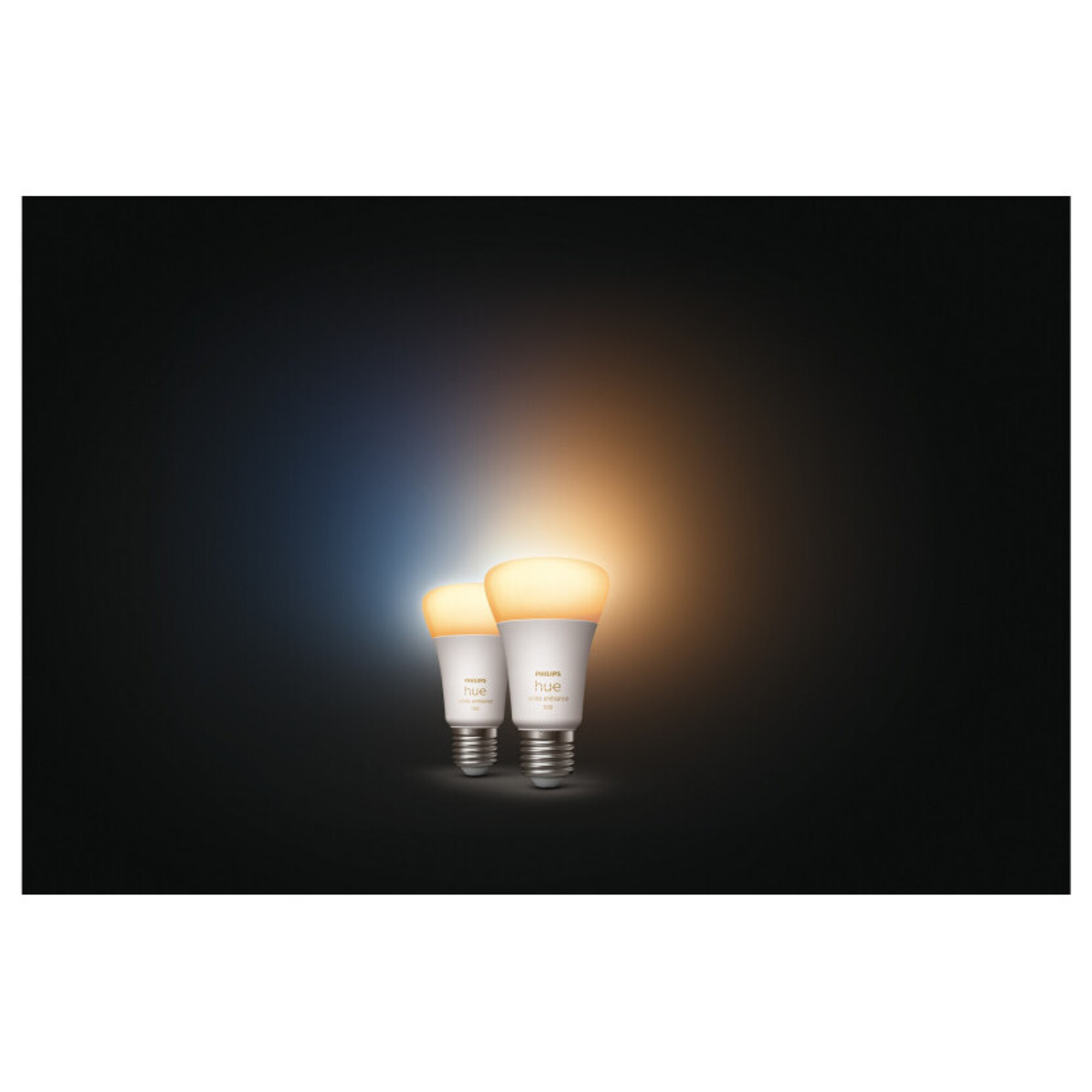 Philips Hue White ambiance A60 - Ampoule connectée E27 - 1100 (pack de 2) - Neuf