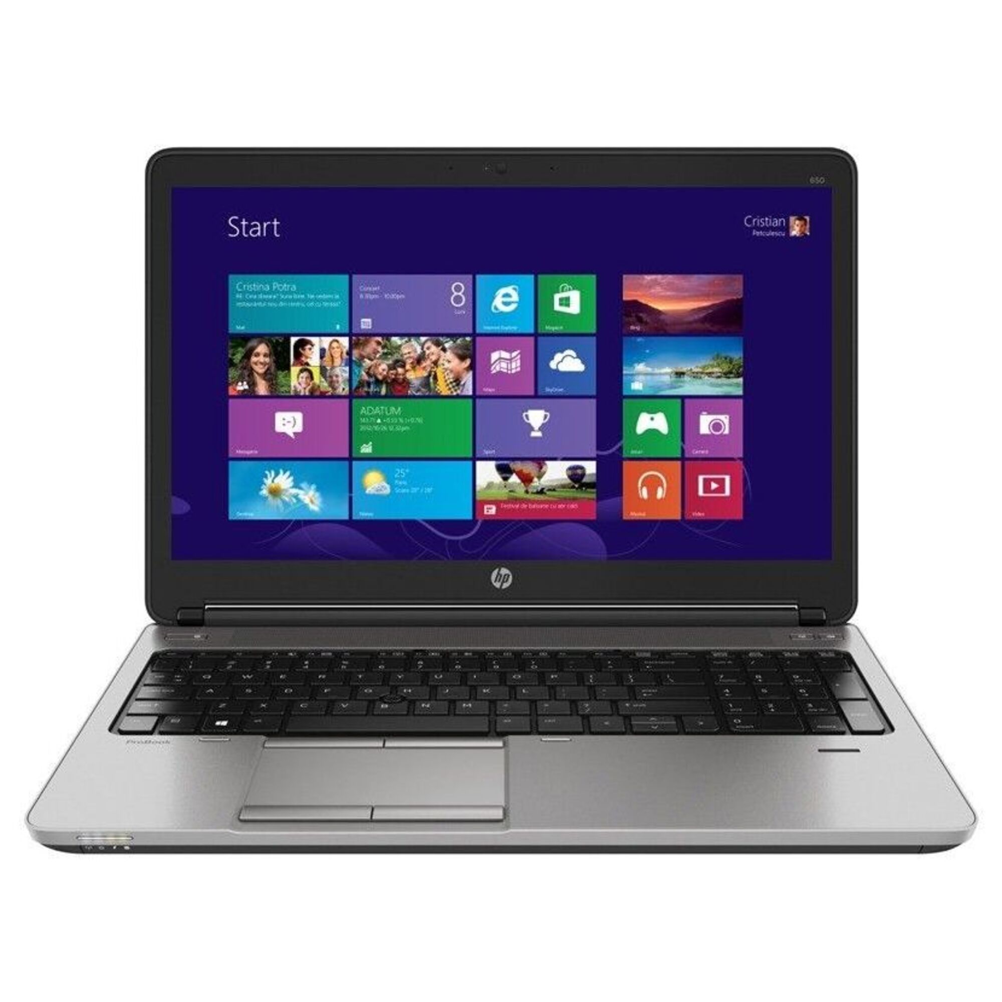 PC Portable HP HP Probook 650-G1 - Core i5 4300M - 8 Go - SSD 240 - Windows 10 - Azerty