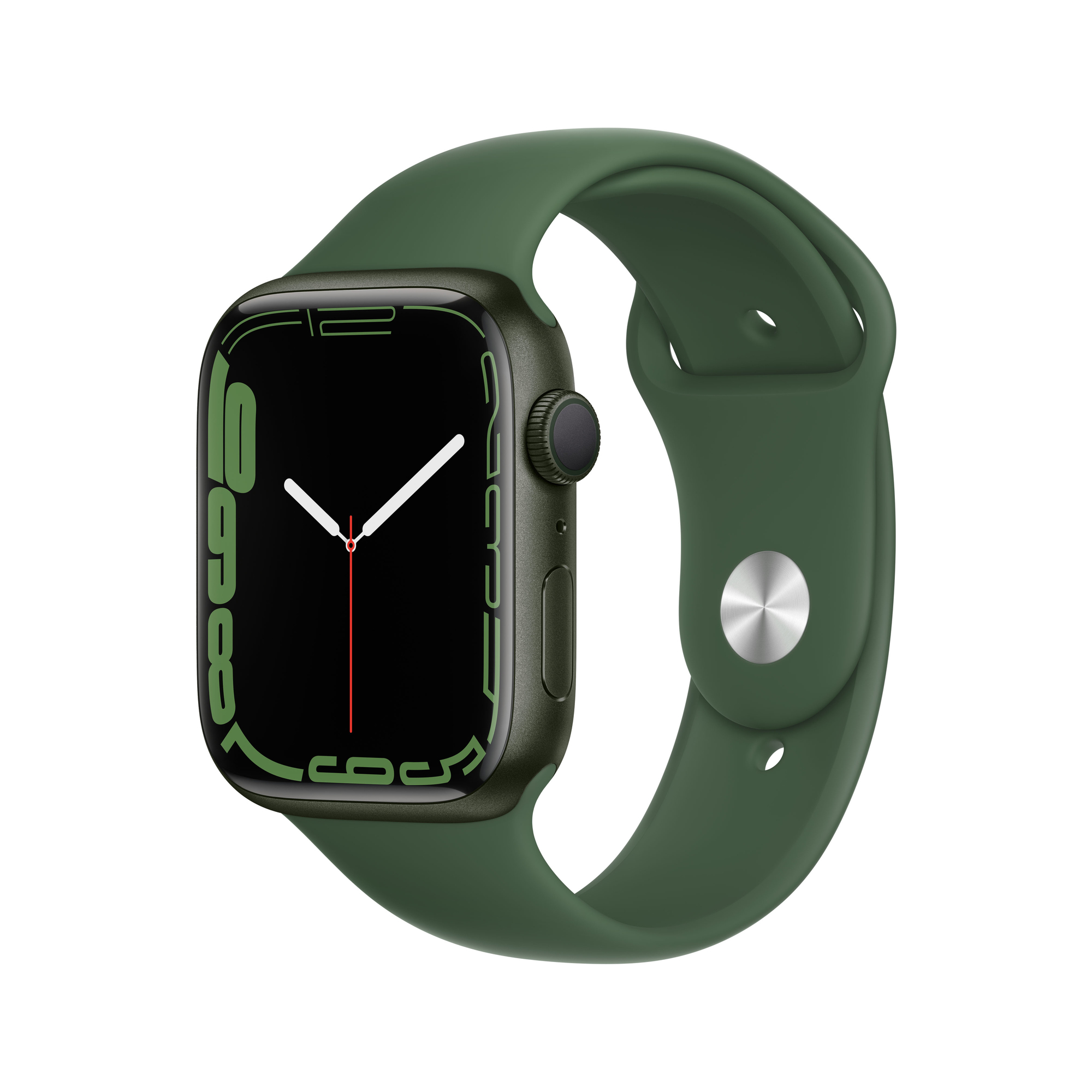 Watch Series 7 (GPS) Boîtier en Aluminium Vert de 45 mm, Bracelet Sport - Excellent état