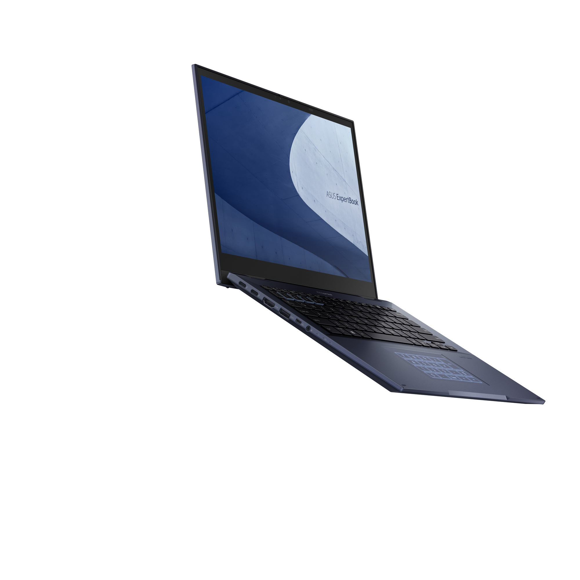 ASUS ExpertBook B7402F Intel® Core™ i7 i7-1260P Hybride (2-en-1) 35,6 cm (14 ) Écran tactile WUXGA 16 Go DDR5-SDRAM 512 Go SSD Wi-Fi 6E (802.11ax) Windows 11 Pro Noir - Excellent état