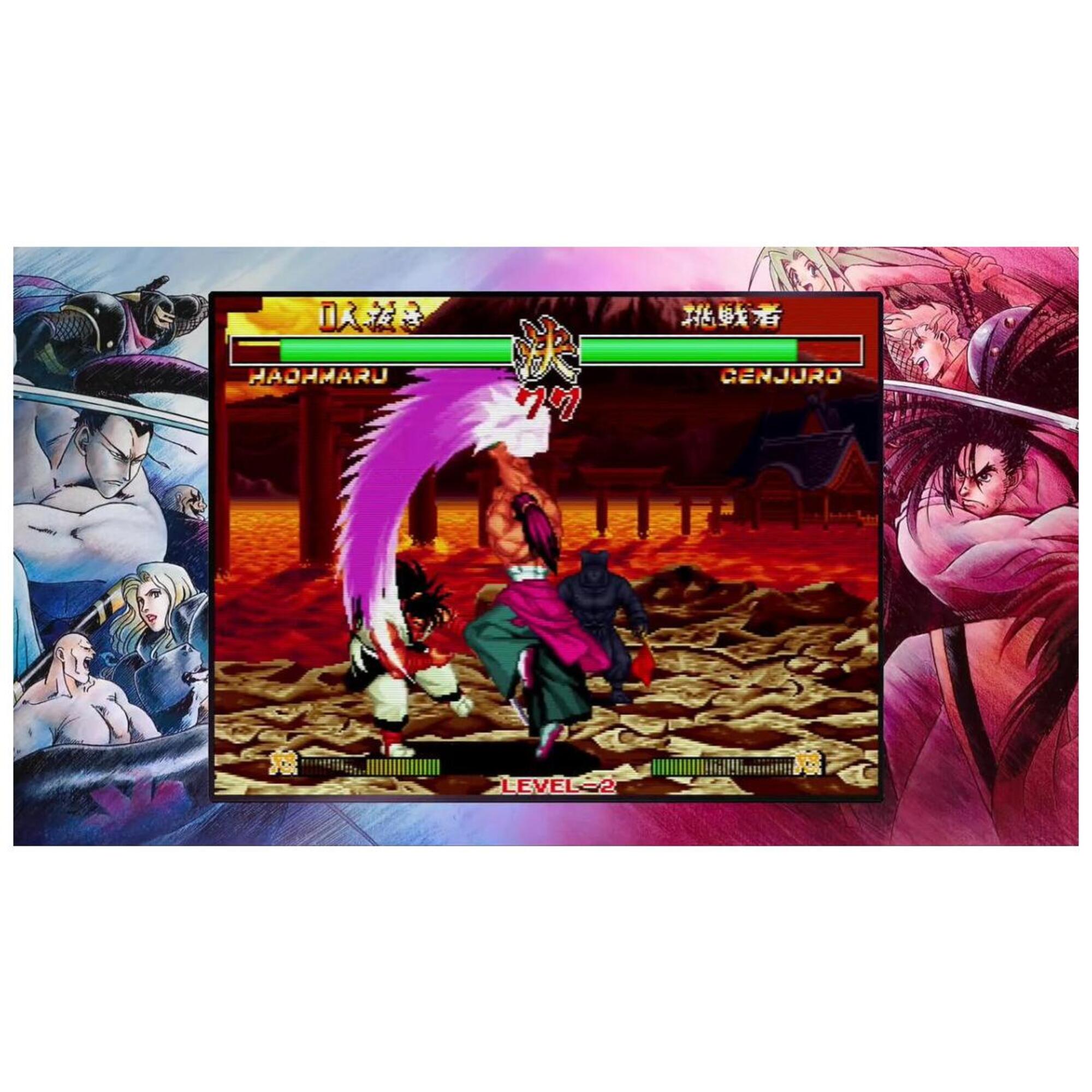 Jeu vidéo SNK Samurai Shodown Neo Geo Collection Combat Nintendo Switch 6 épisodes + inédit - vue 3