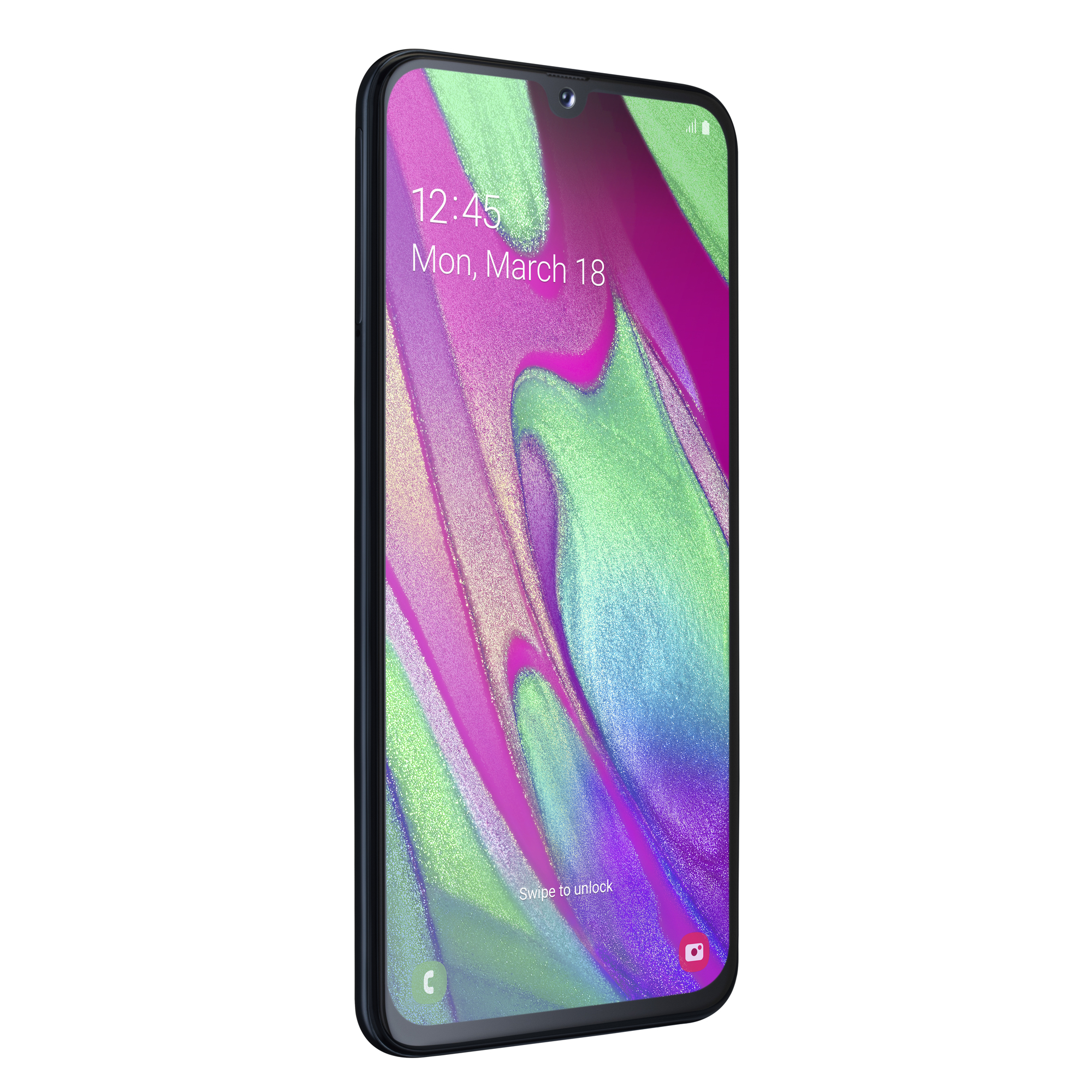 Samsung Galaxy A40 64 Go, Noir, Débloqué - Neuf