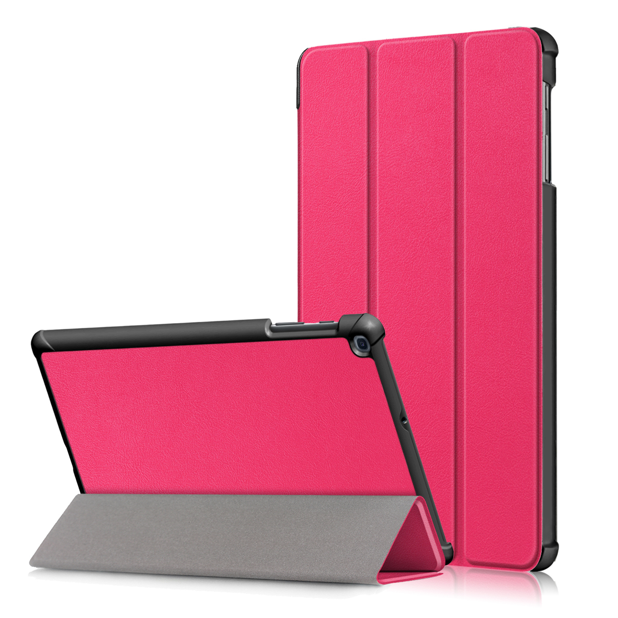 XEPTIO Housse Samsung Galaxy Tab S7 Plus / S8 Plus / S7 FE 12.4 pouces smartcover rose - Etui coque Pochette protection Tab S7 FE 5G / S7+ / S8+ - Neuf