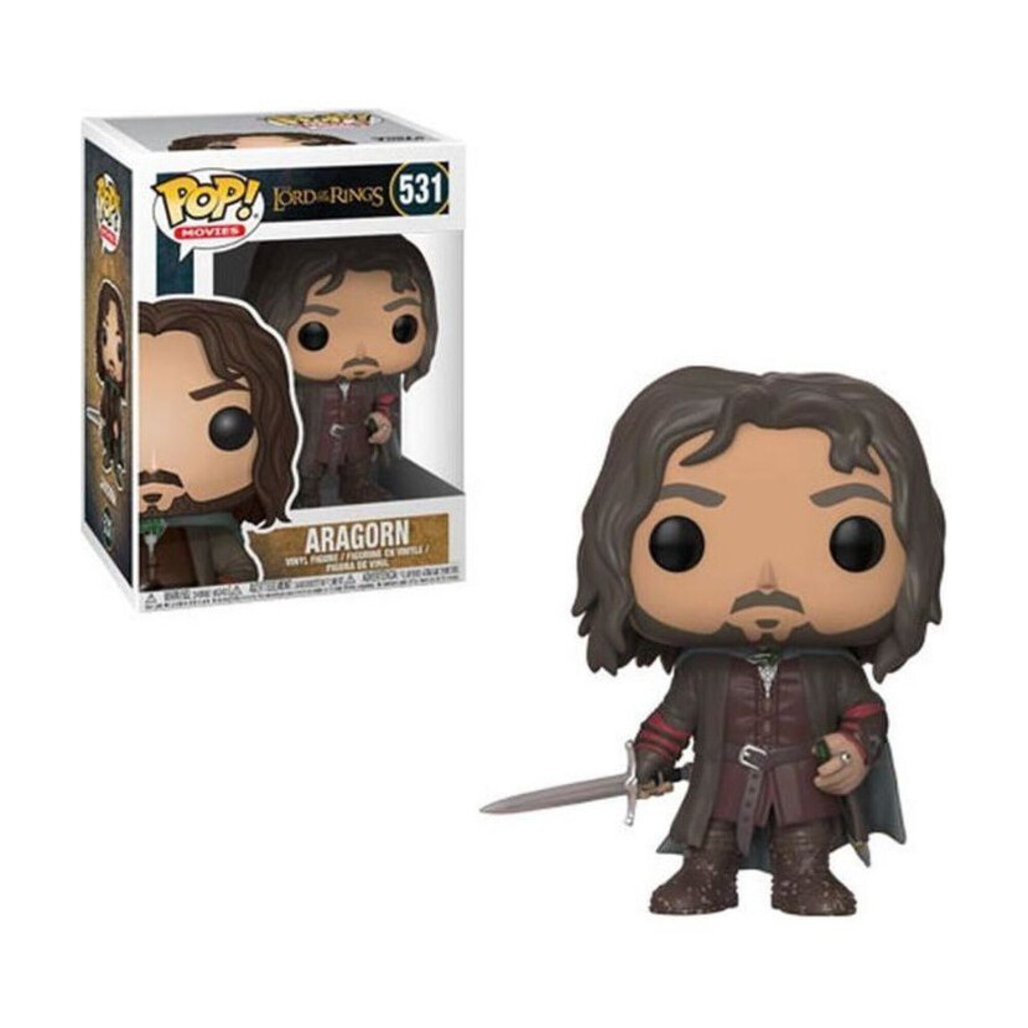 FUNKO POP Films Le Seigneur des Anneaux Aragorn - vue 4