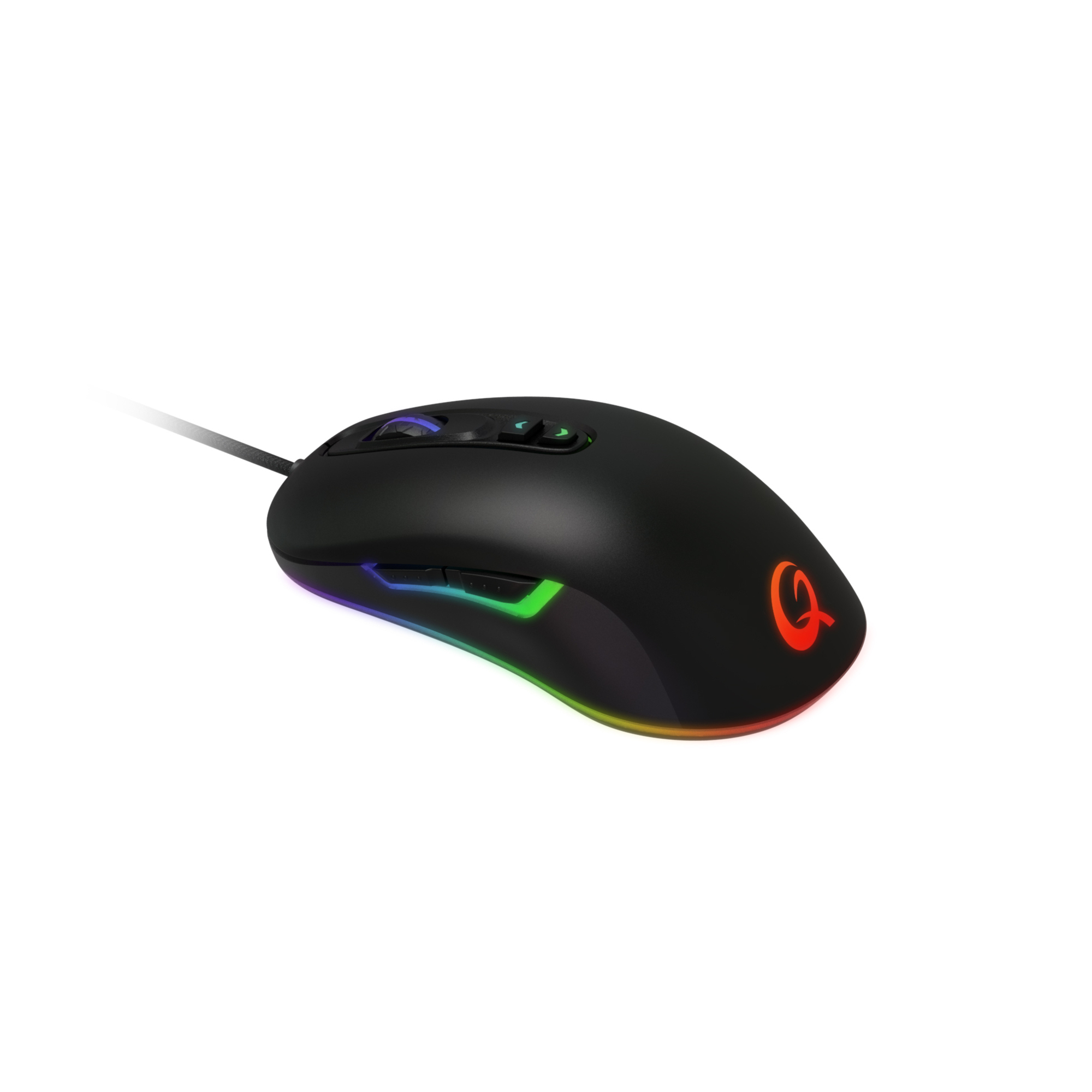Souris QPAD DX-30 – Gaming Ambidextre, USB Type A, Opto Mécanique, 2800 DPI - vue 2
