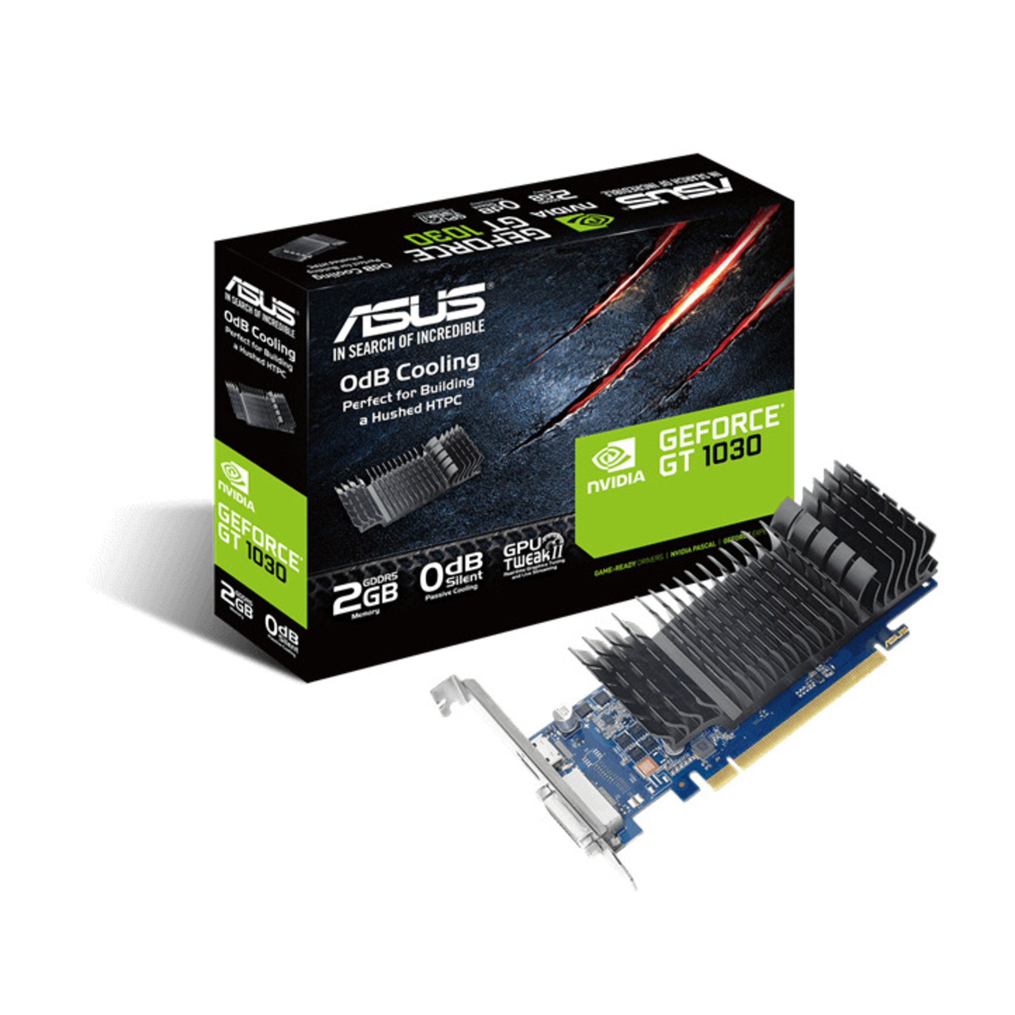 Asus GeForce® GT 1030 SL 2G BRK - Neuf