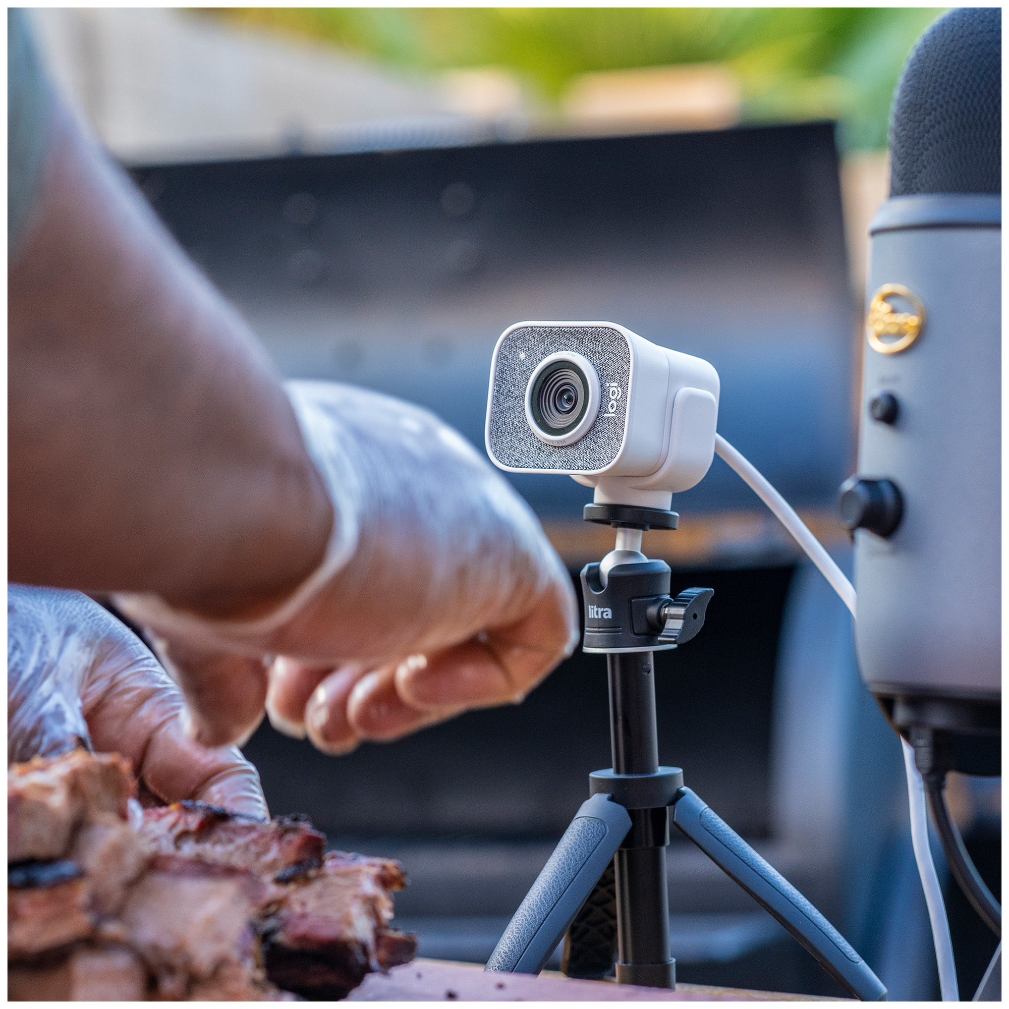 Webcam Streamcam double microphone - vue 9