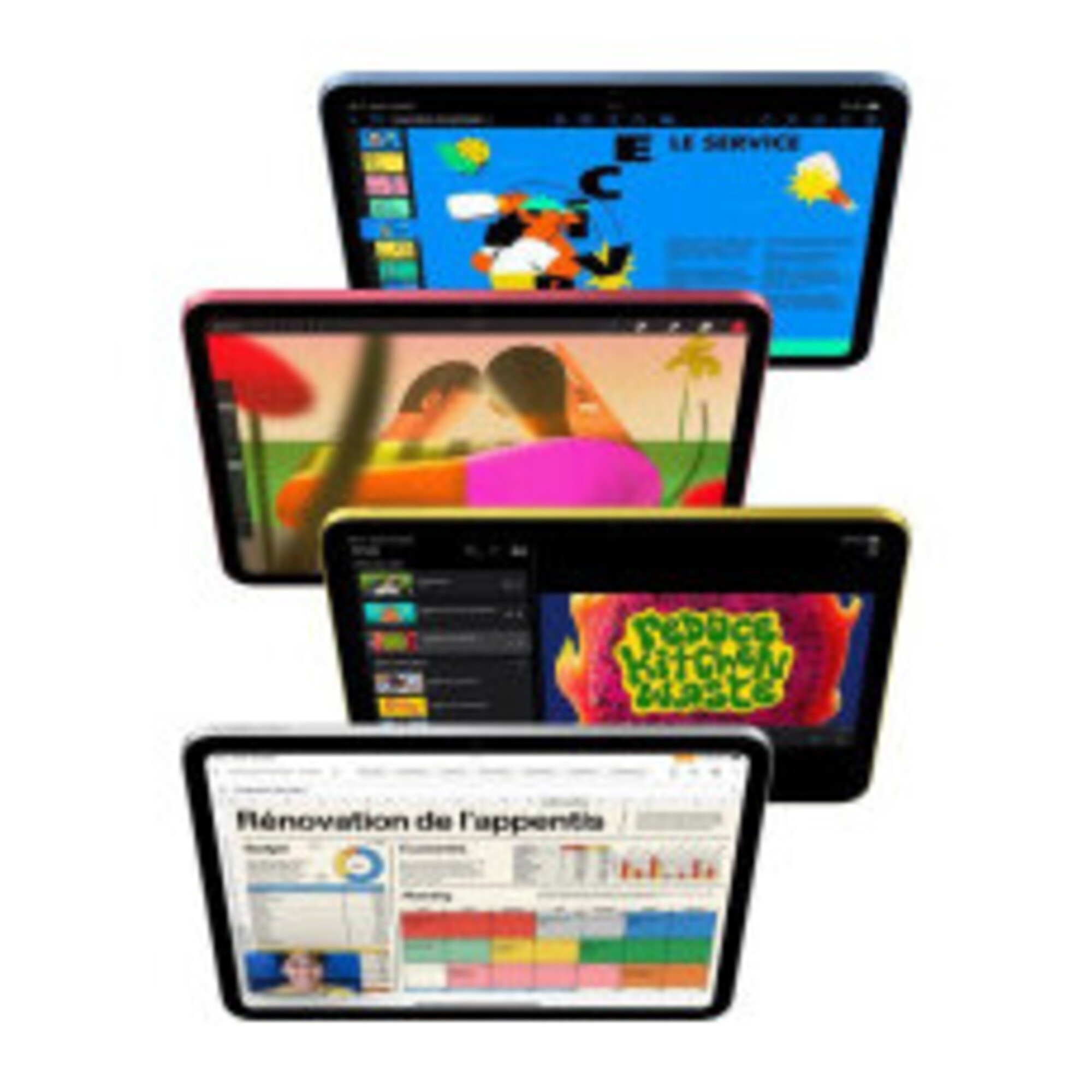 Apple iPad (2022) Jaune Reconditionné - vue 10