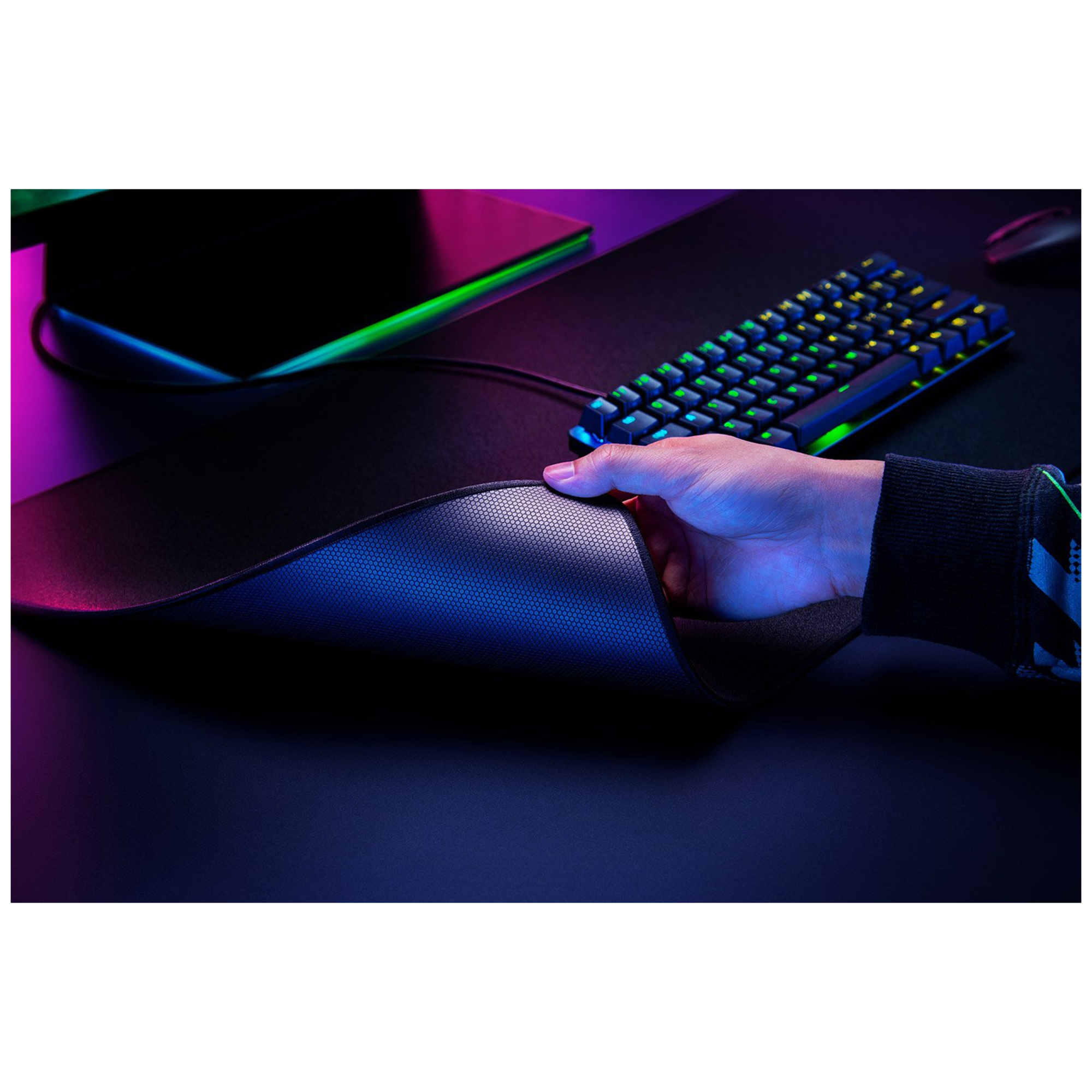 Razer Strider Tapis de souris de jeu Noir - Neuf