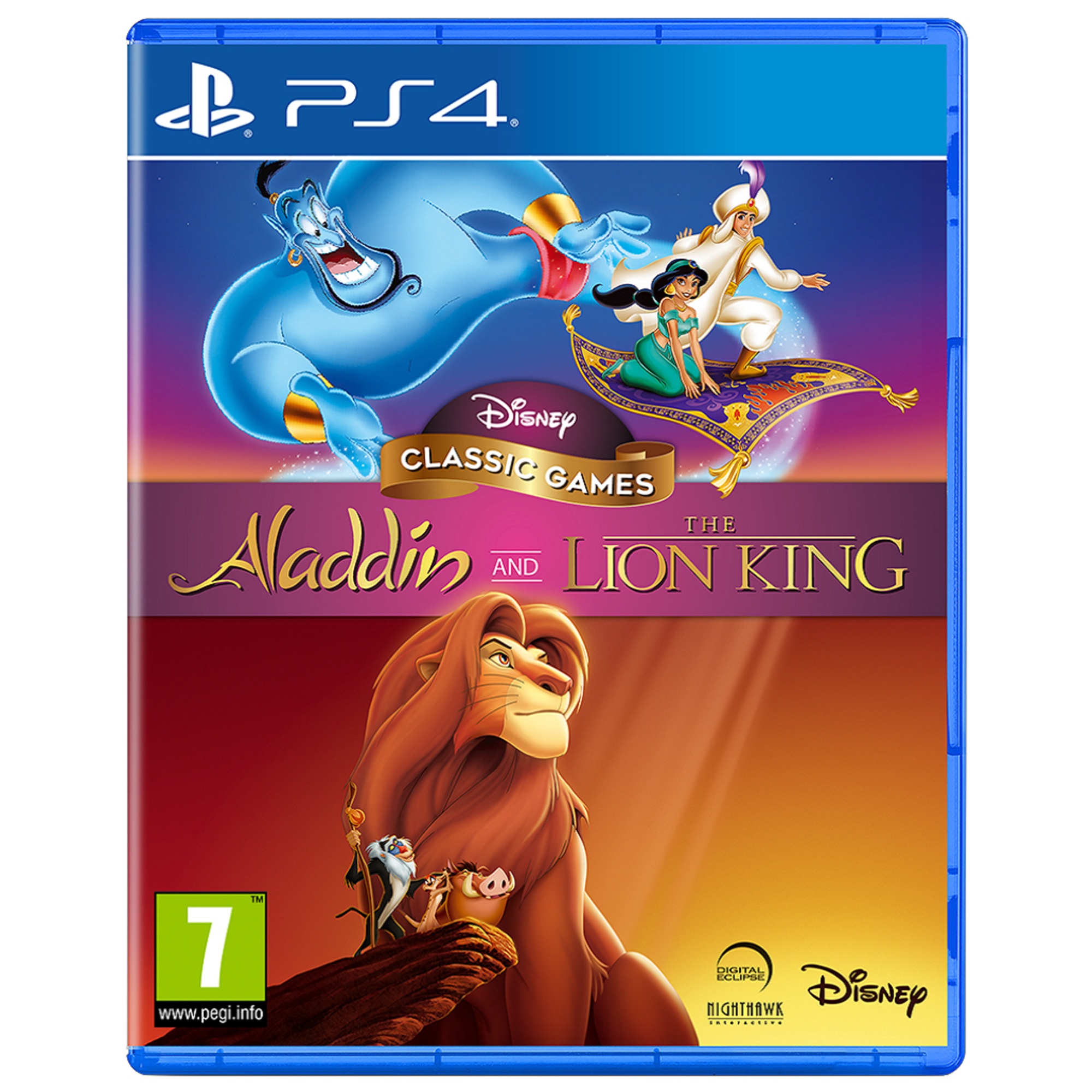 Jeu PS4 Disney Aladdin et Le Roi Lion Remasters HD 1 joueur PEGI 3+