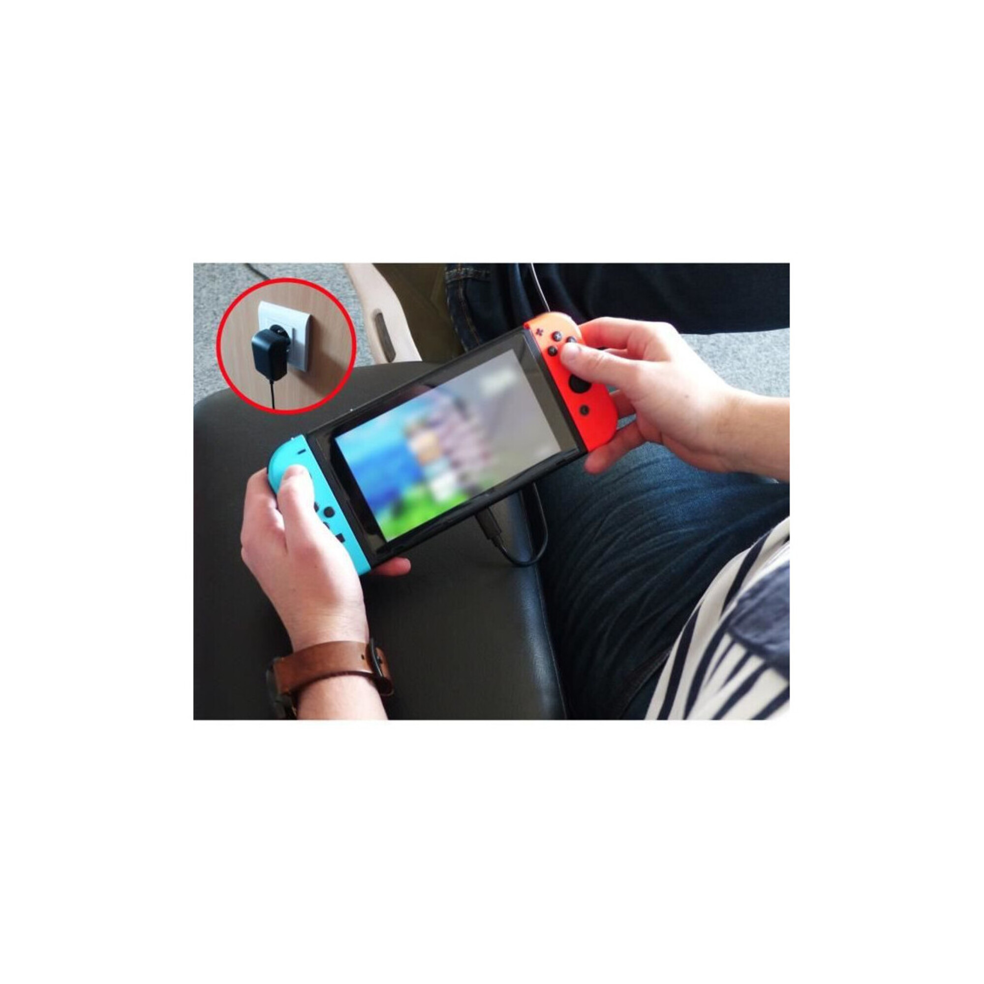 Subsonic Chargeur secteur Type C pour Nintendo Switch Console et Accessoires Power & Play adapter - vue 3