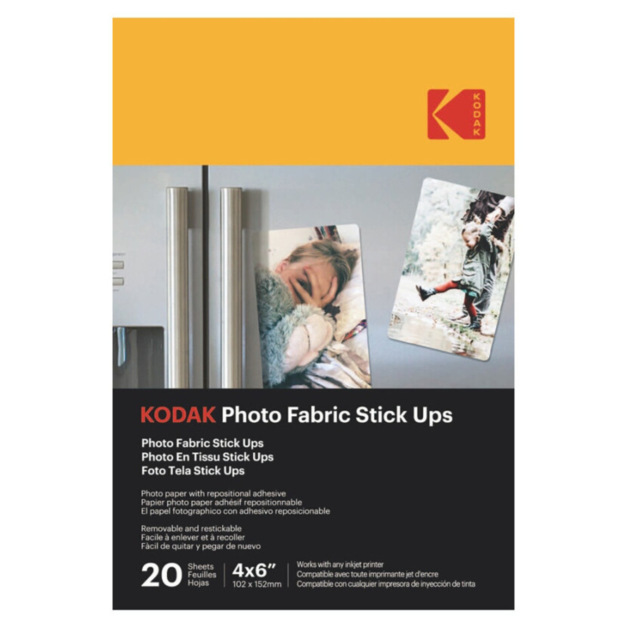Kodak Papier Photo Adhésif A6 20 Feuilles - vue 5