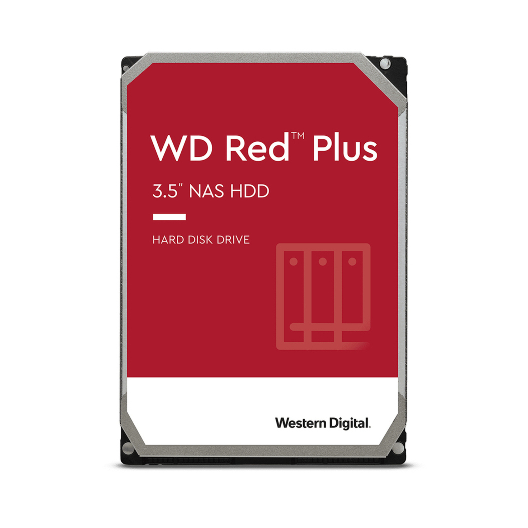 Western Digital WD Red Plus disque dur 4 To 5400 tr/min 3.5  Série ATA III - Neuf