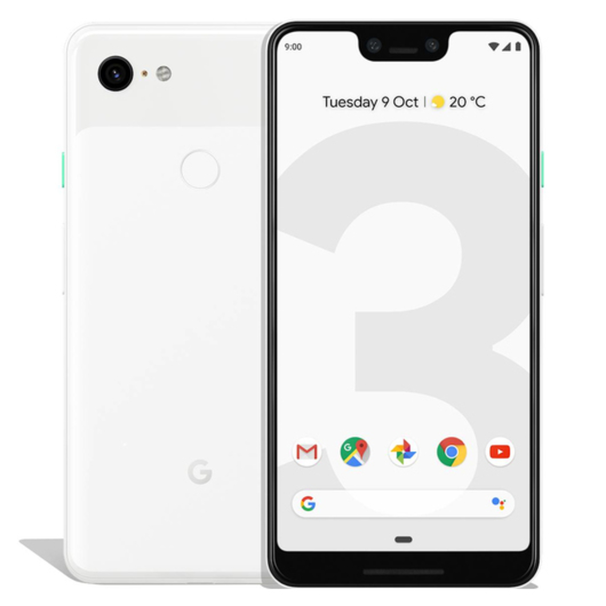 Pixel 3 XL 64 Go, Blanc, débloqué - Bon état