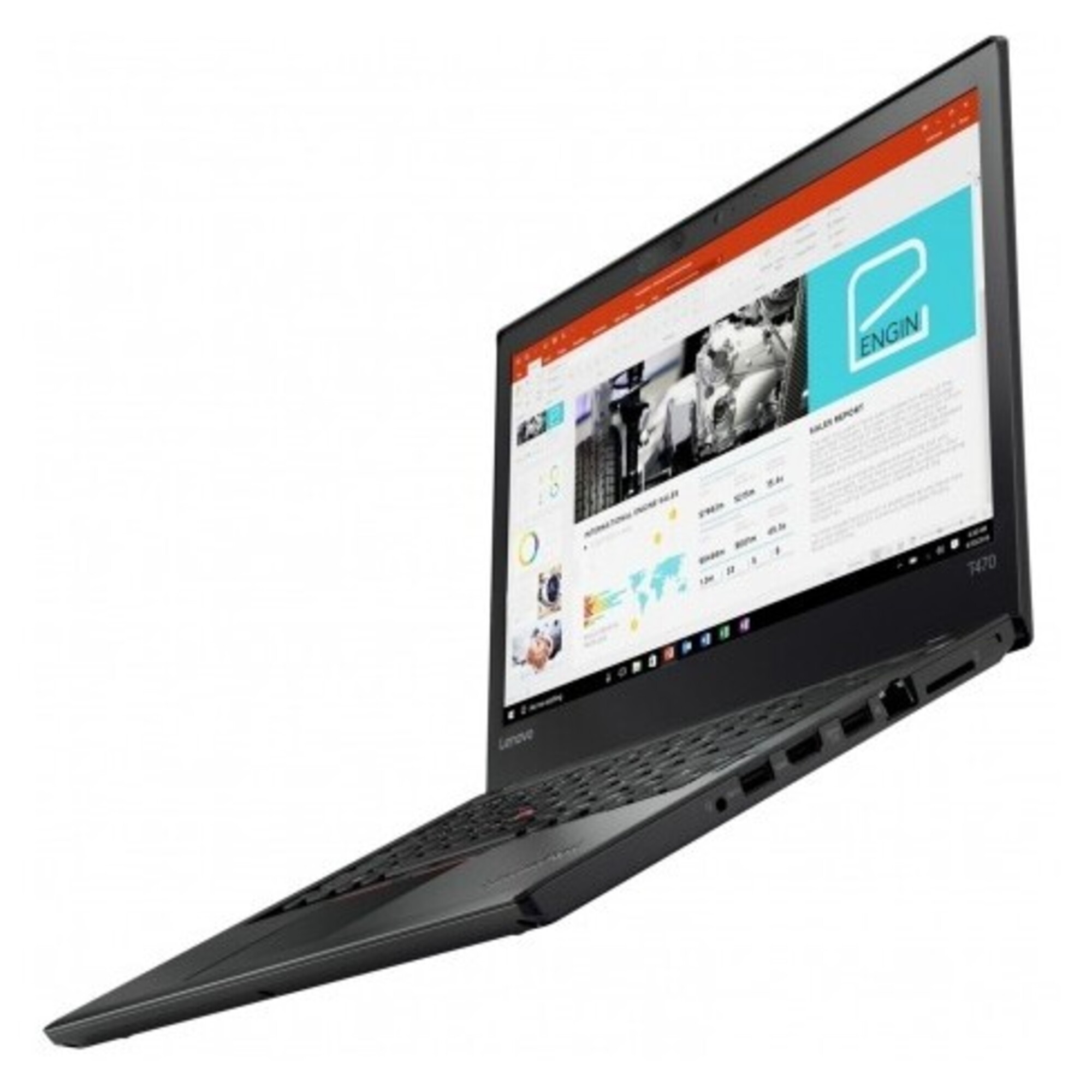 Lenovo ThinkPad T470 14 Core i5 2 5 GHz SSD 8 Go AZERTY Français 4 - vue 2