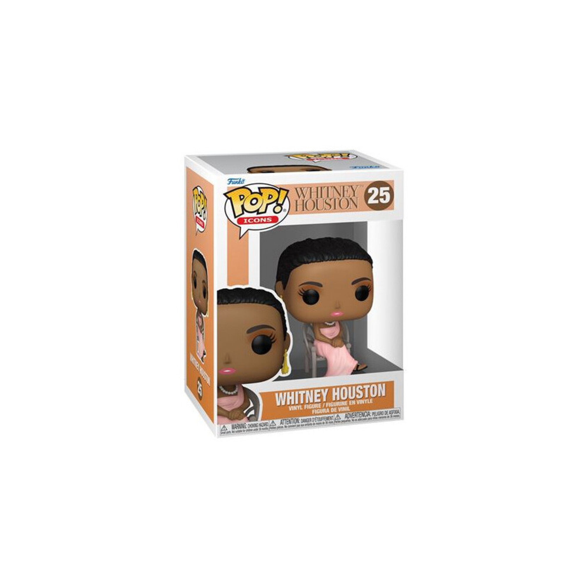 Figurine Funko Pop Icons Whitney Houston Debut - Neuf