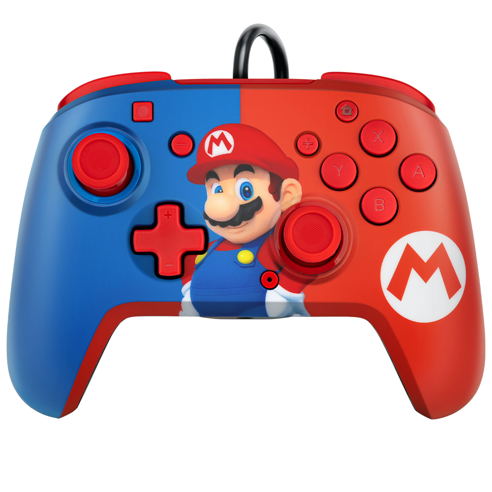PDP REMATCH: Power Pose Mario Bleu, Rouge USB Manette de jeu Analogique/Numérique Nintendo Switch, Nintendo Switch OLED - Très bon état