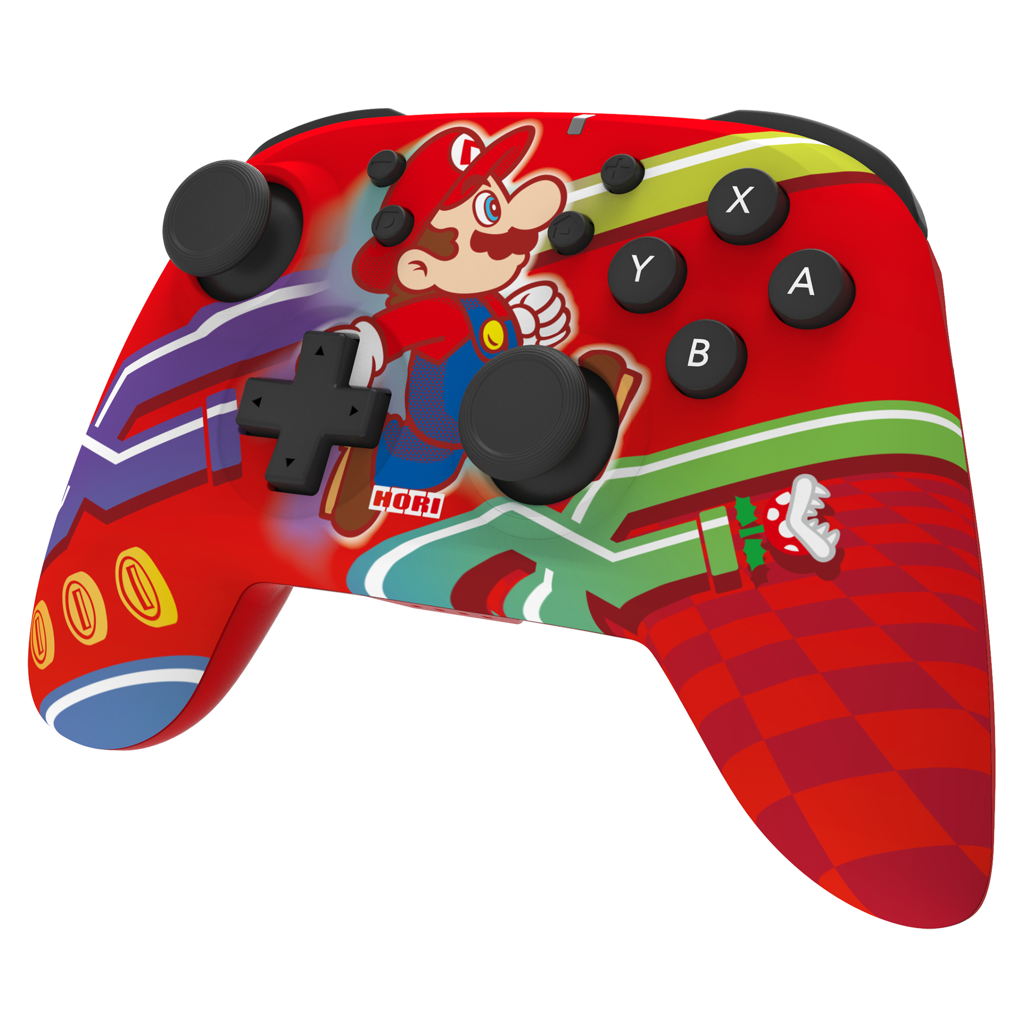 HORI HORIPAD Manette Sans Fil Yoshi Dash pour Nintendo Switch Licence Officielle Nintendo - vue 10