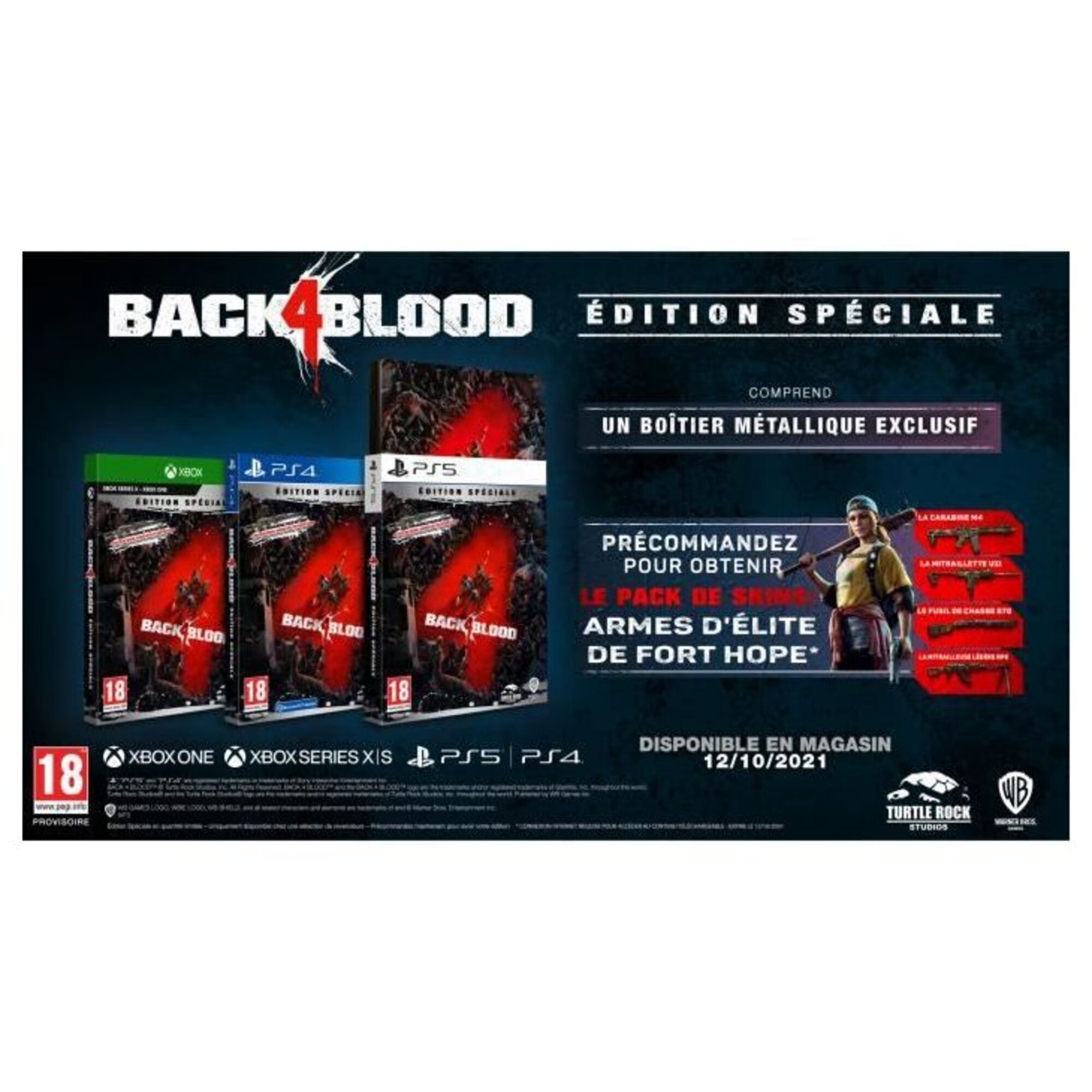 Back 4 Blood - Edition Spéciale Jeu PS5 - Neuf