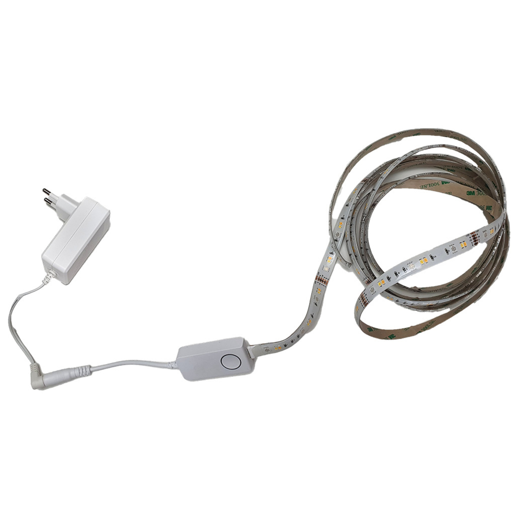 Ruban LED connecté Wi Fi + BT Couleurs RGB + Blance réglable longueur 3m Konyks Dallas Easy