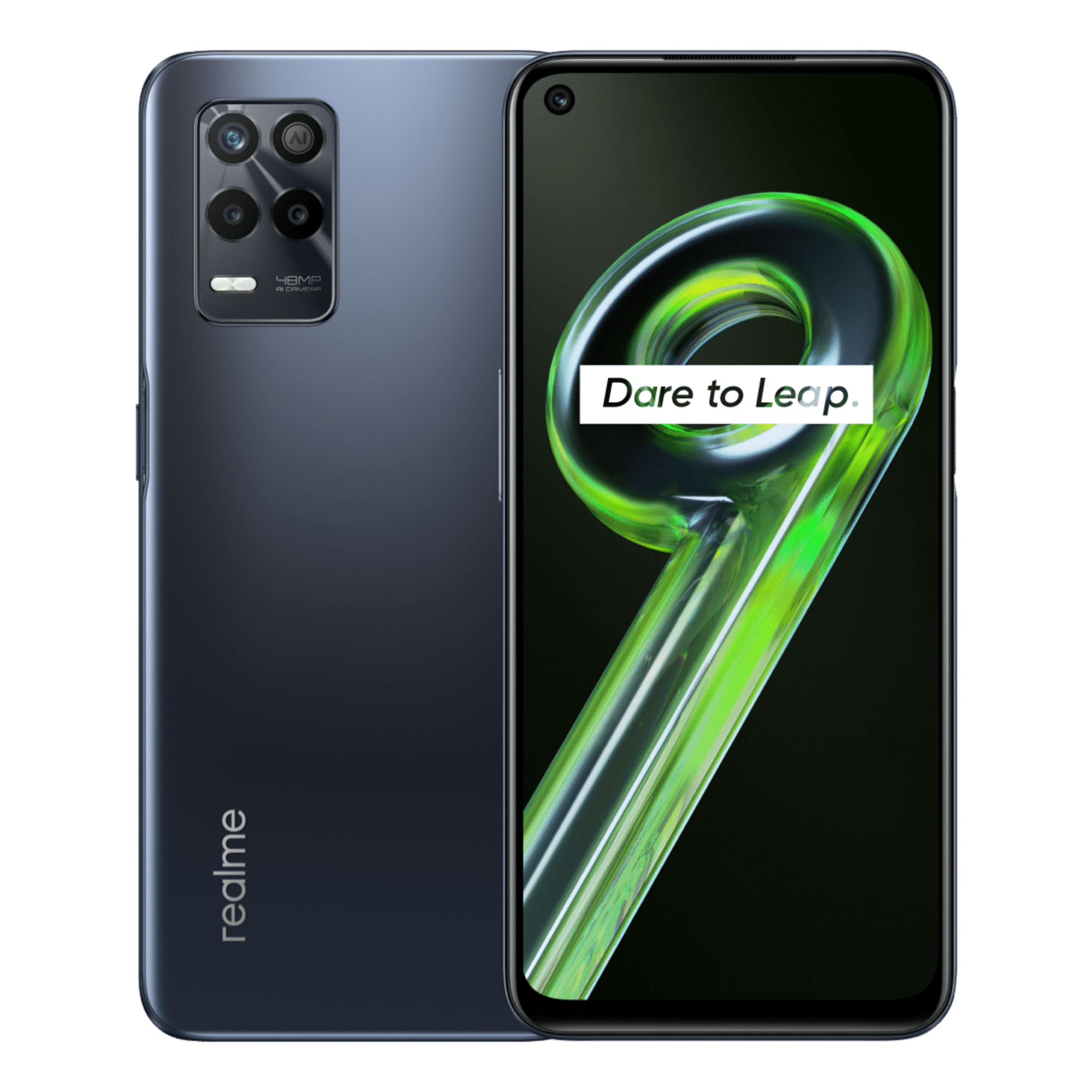 realme 9 (5G) 64 Go, Noir, Débloqué - Neuf