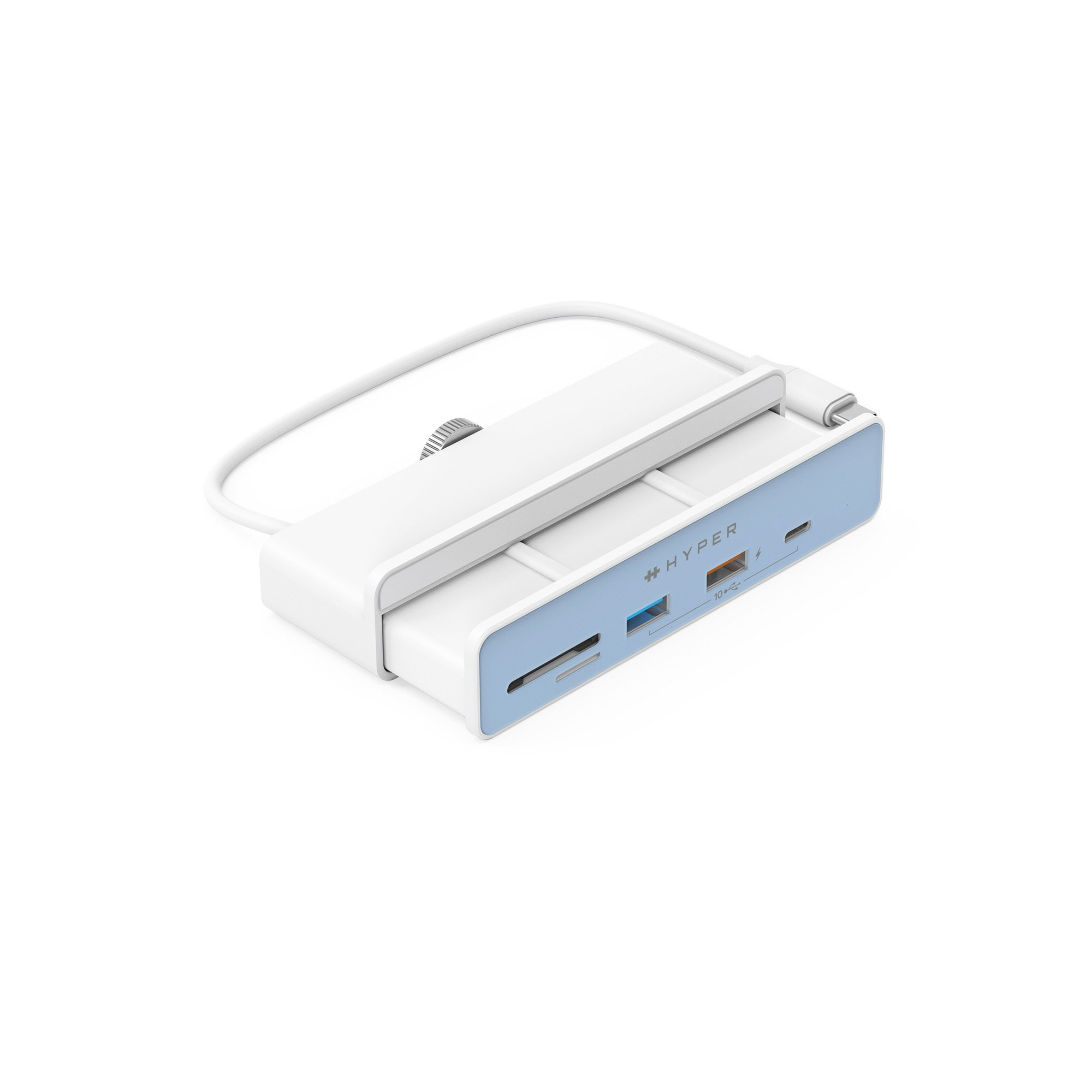 HYPER HD34A8 station d'accueil USB 3.2 Gen 1 (3.1 Gen 1) Type-C Blanc - Neuf