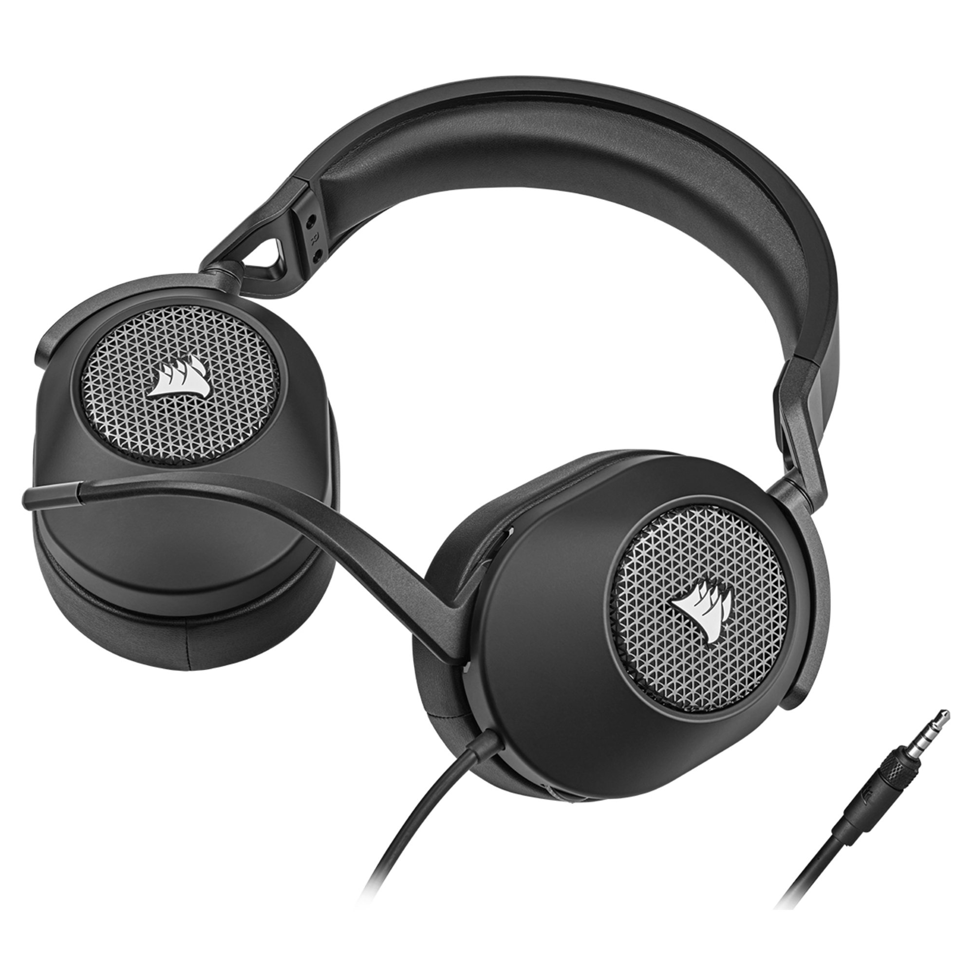 Casque Corsair gaming filaire HS65 SURROUND — Noir - Neuf