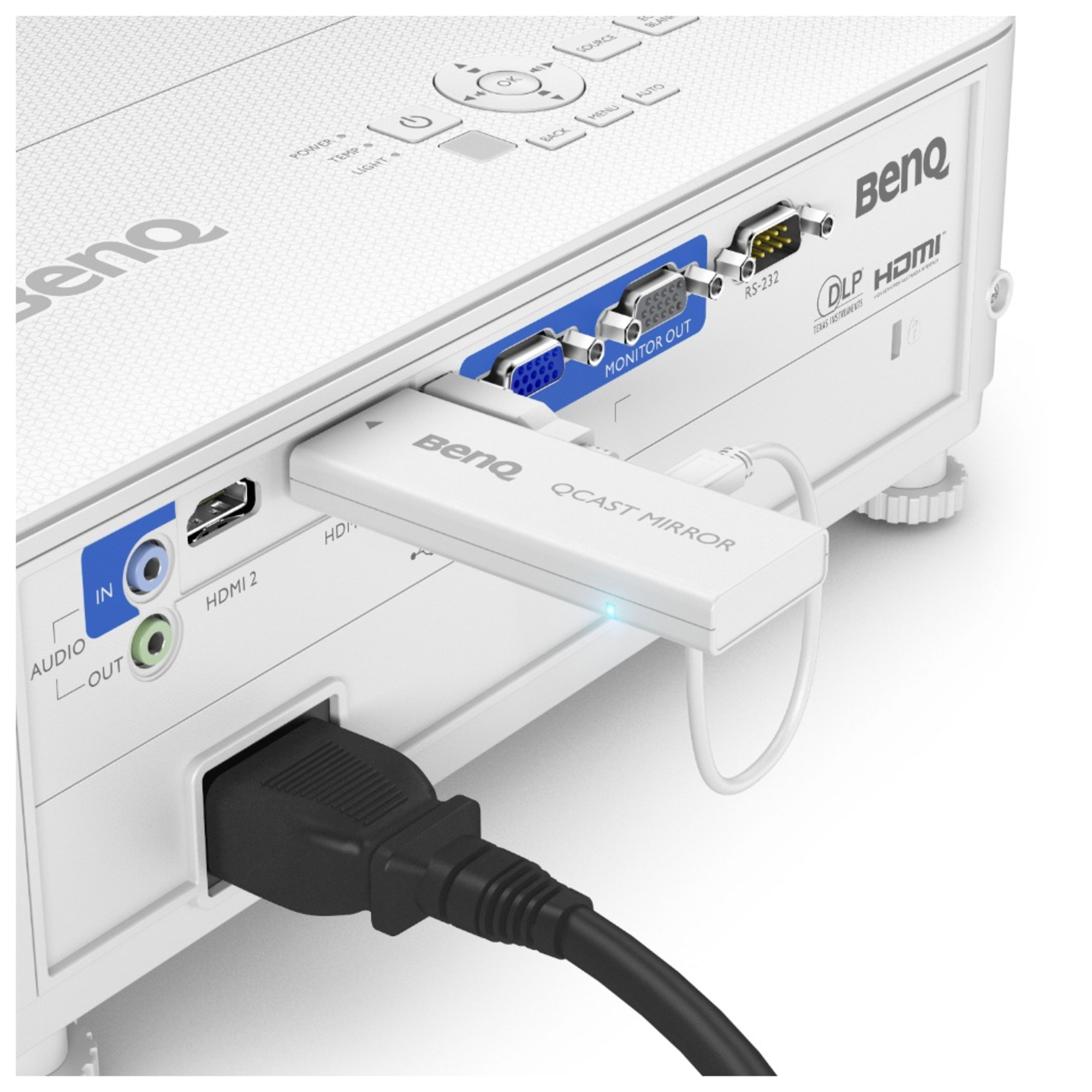 BenQ MU613 vidéo-projecteur Projecteur à focale standard 4000 ANSI lumens DLP WUXGA (1920x1200) Blanc - Neuf