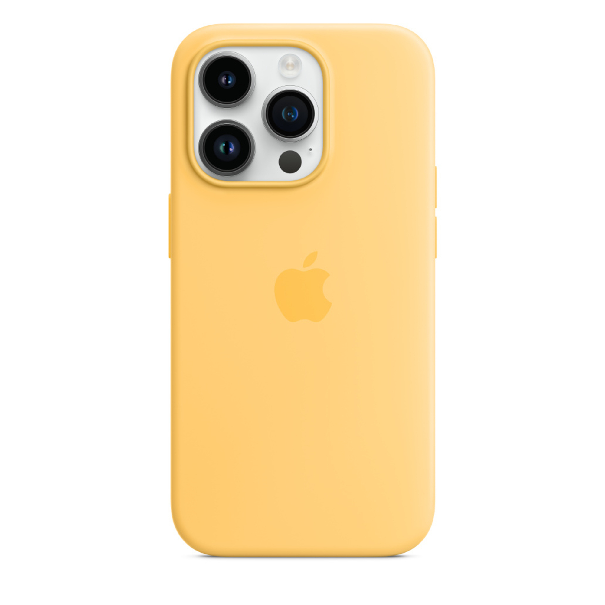 Coque en silicone MagSafe pour 'Apple iPhone 14 Pro Sunglow - vue 3