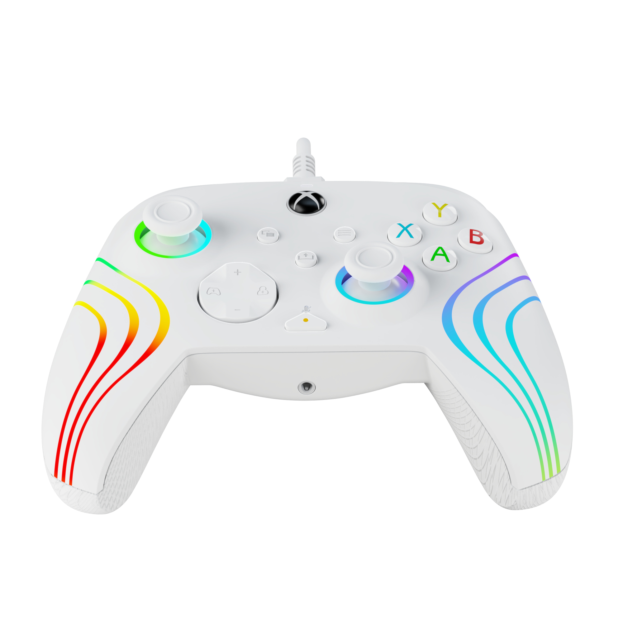 PDP Manette filaire Afterglow Wave: White Pour Xbox Series X|S, Xbox One & Windows 10/11 - Neuf