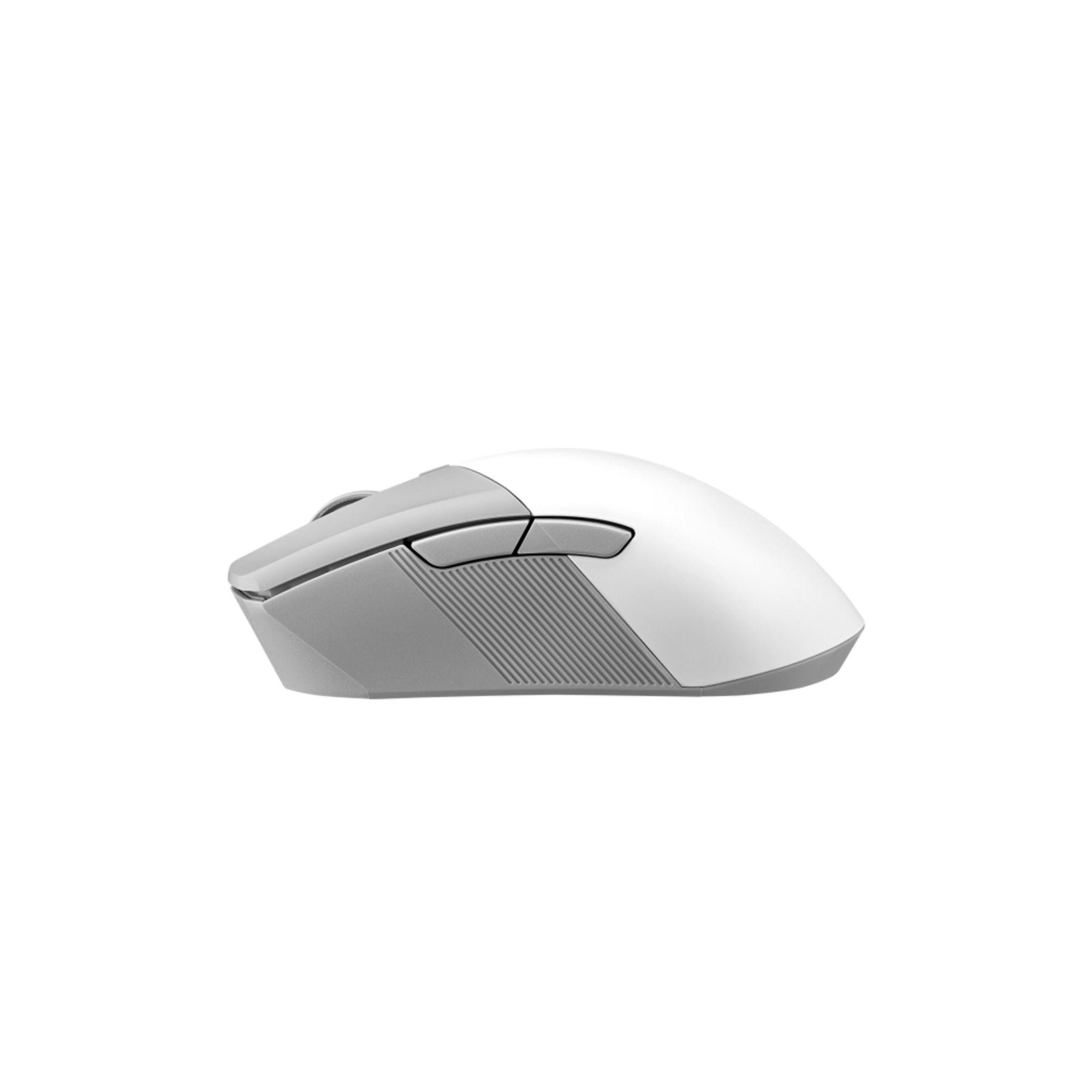 ROG Gladius III Wireless Aimpoint White Souris Droitier ASUS RF Wireless, Bluetooth, USB Type-A, Optique 36000 DPI - Neuf