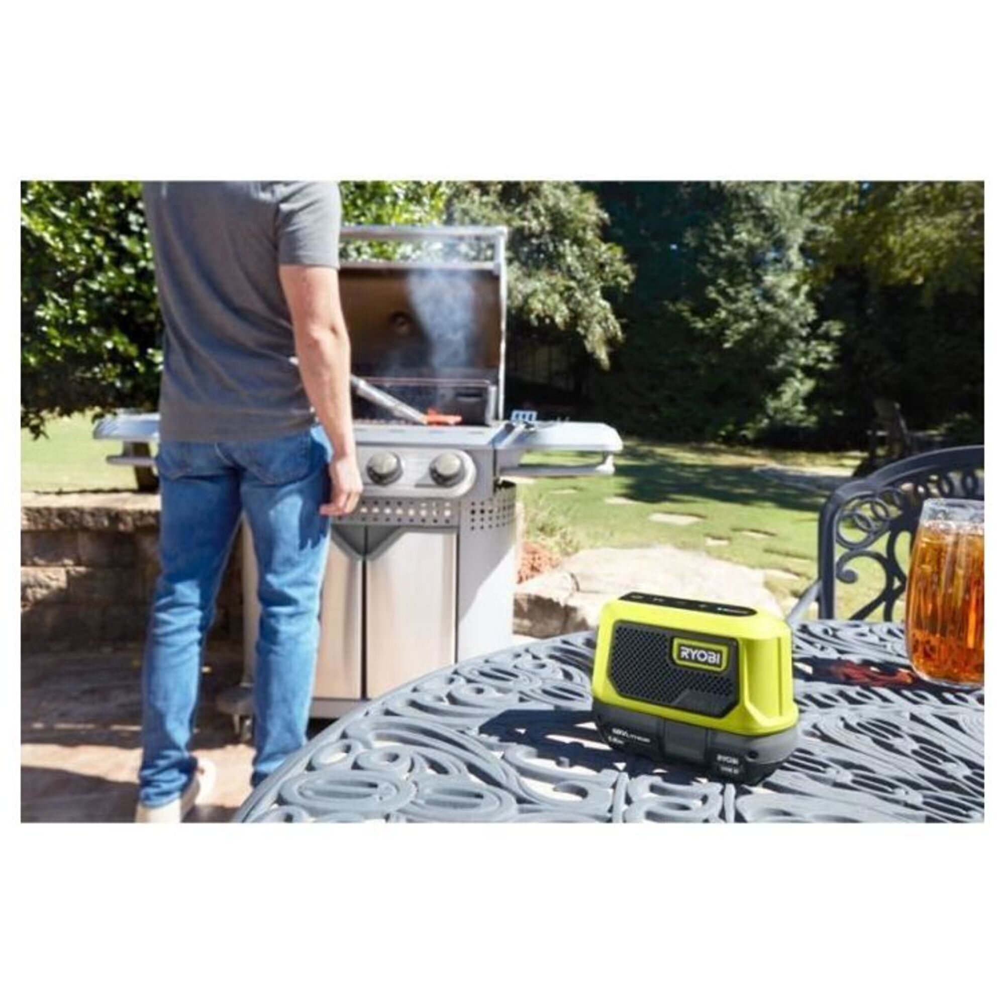 RYOBI Enceinte Bluetooth compacte 18V ONE+ RBTM18-0 - Neuf