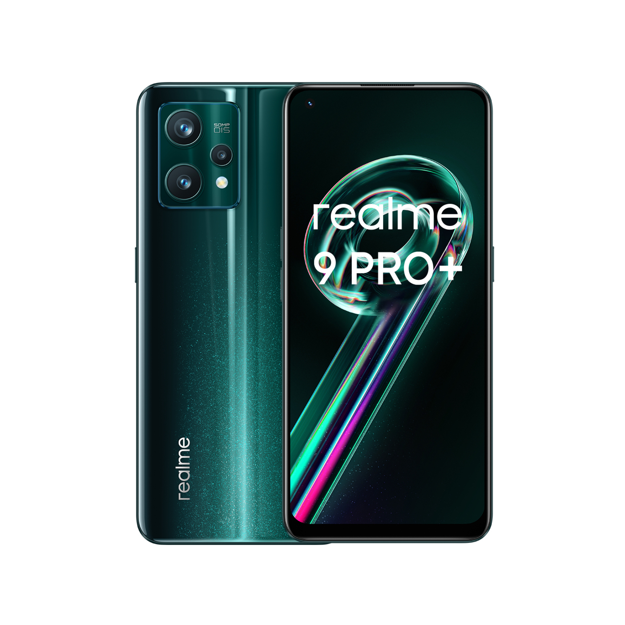 realme 9 Pro+ (5G) 256 Go, Vert, Débloqué - Neuf