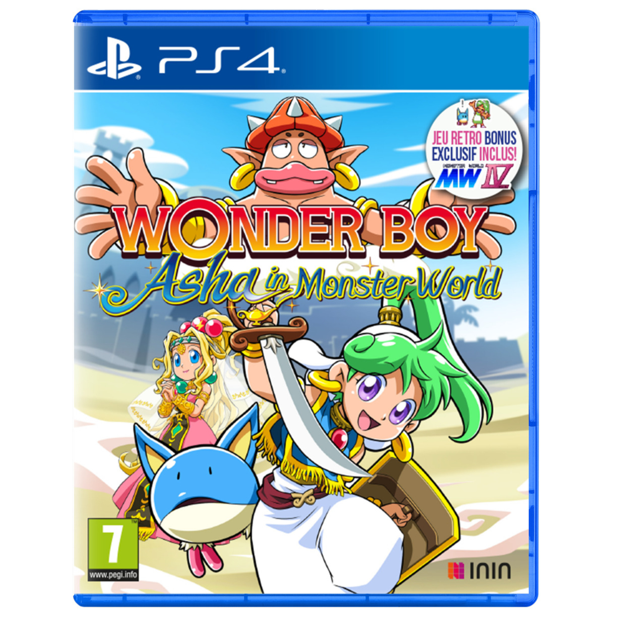Wonder Boy Asha In Monster World PS4 - Neuf