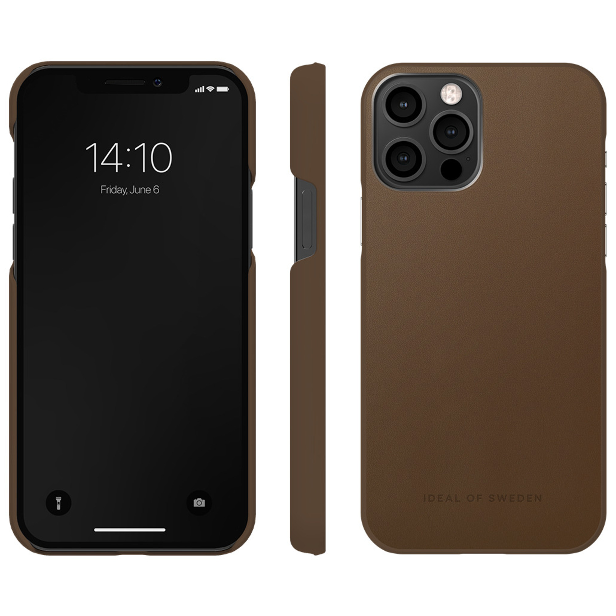 Funda Atelier Marrón para iPhone 12 / 12 Pro Ideal Of Sweden - nuevo