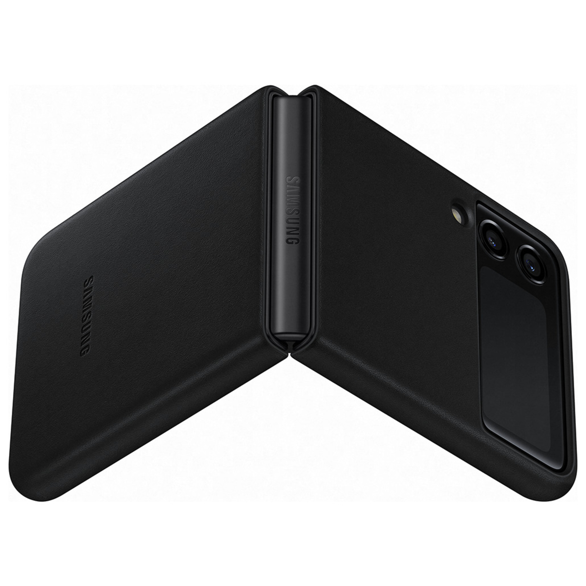 Coque SAMSUNG Z Flip3 Cuir Semi rigide - vue 3