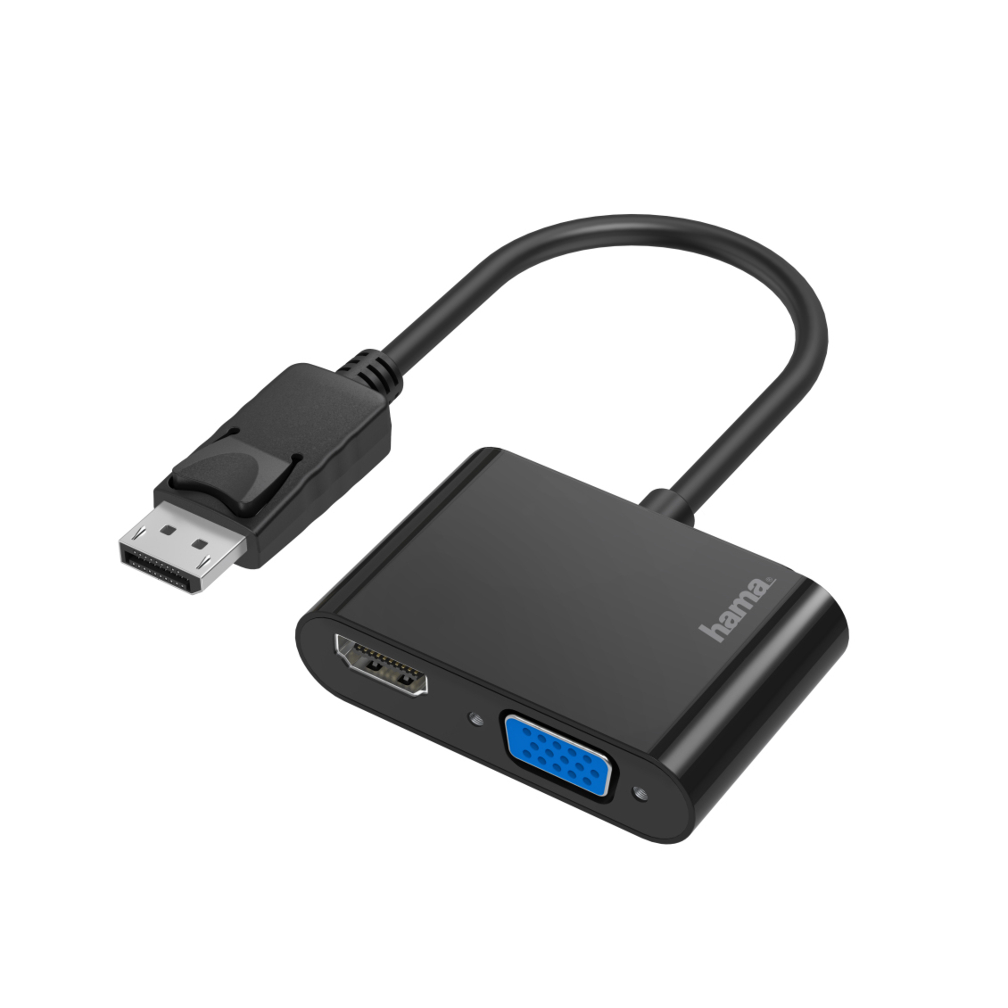 Hama 00200334 câble vidéo et adaptateur DisplayPort HDMI + VGA D Sub Neuf