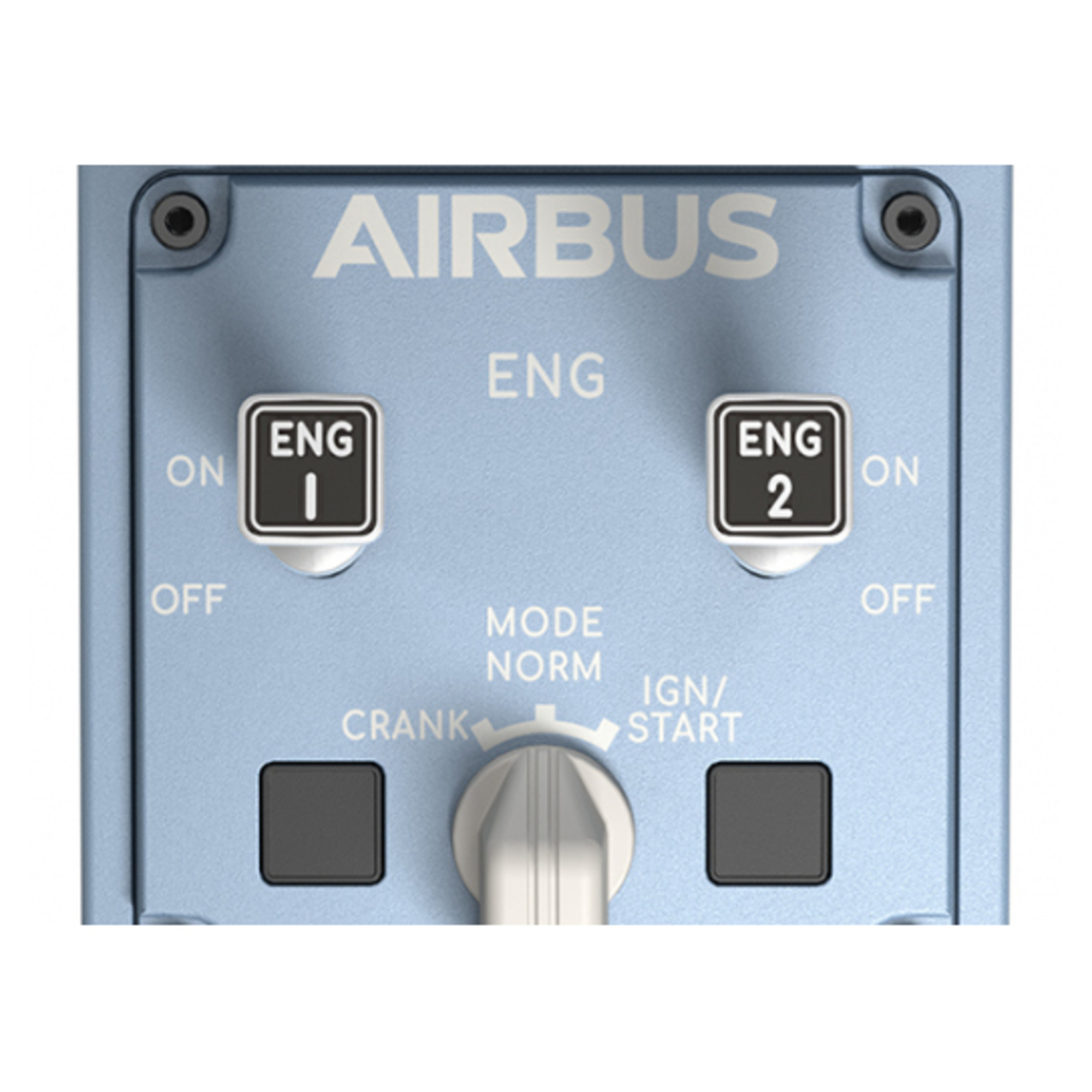 THRUSTMASTER Joystick TCA Quadrant Airbus Edition - vue 3