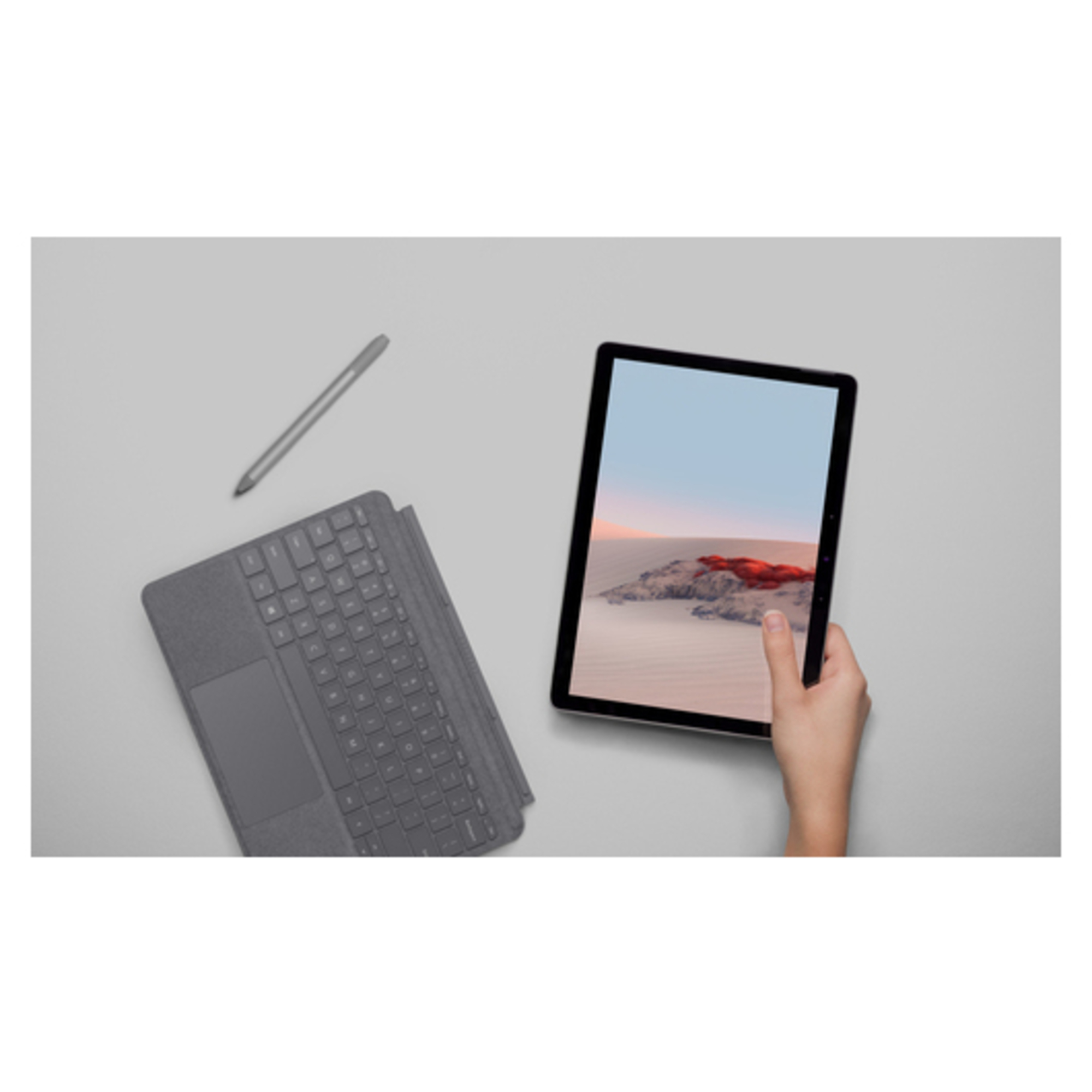 Microsoft Surface Go 2 Intel® Core™ m3 128 Go 26,7 cm (10.5 ) 8 Go Wi-Fi 6 (802.11ax) Windows 10 Home in S mode Argent - Excellent état