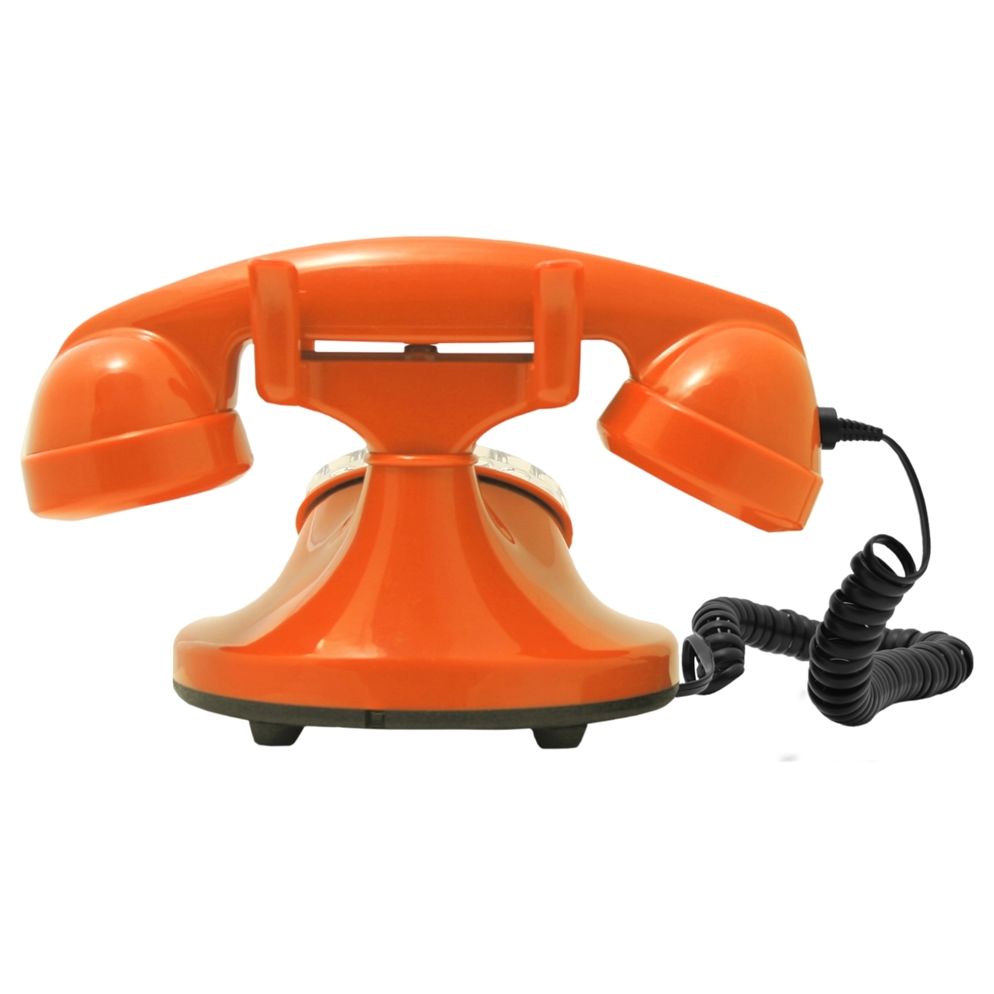 OPIS FunkyFon Cable : Téléphone fixe à cadran rotatif au style des 1920 - Neuf